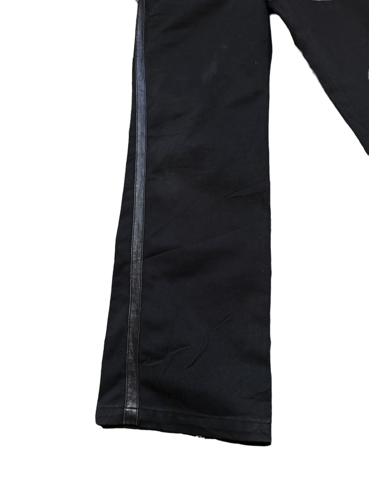 Hysteric Glamour SEC Japan Leather Side Tapes Chinos Pants Size US 29 - 3 Thumbnail