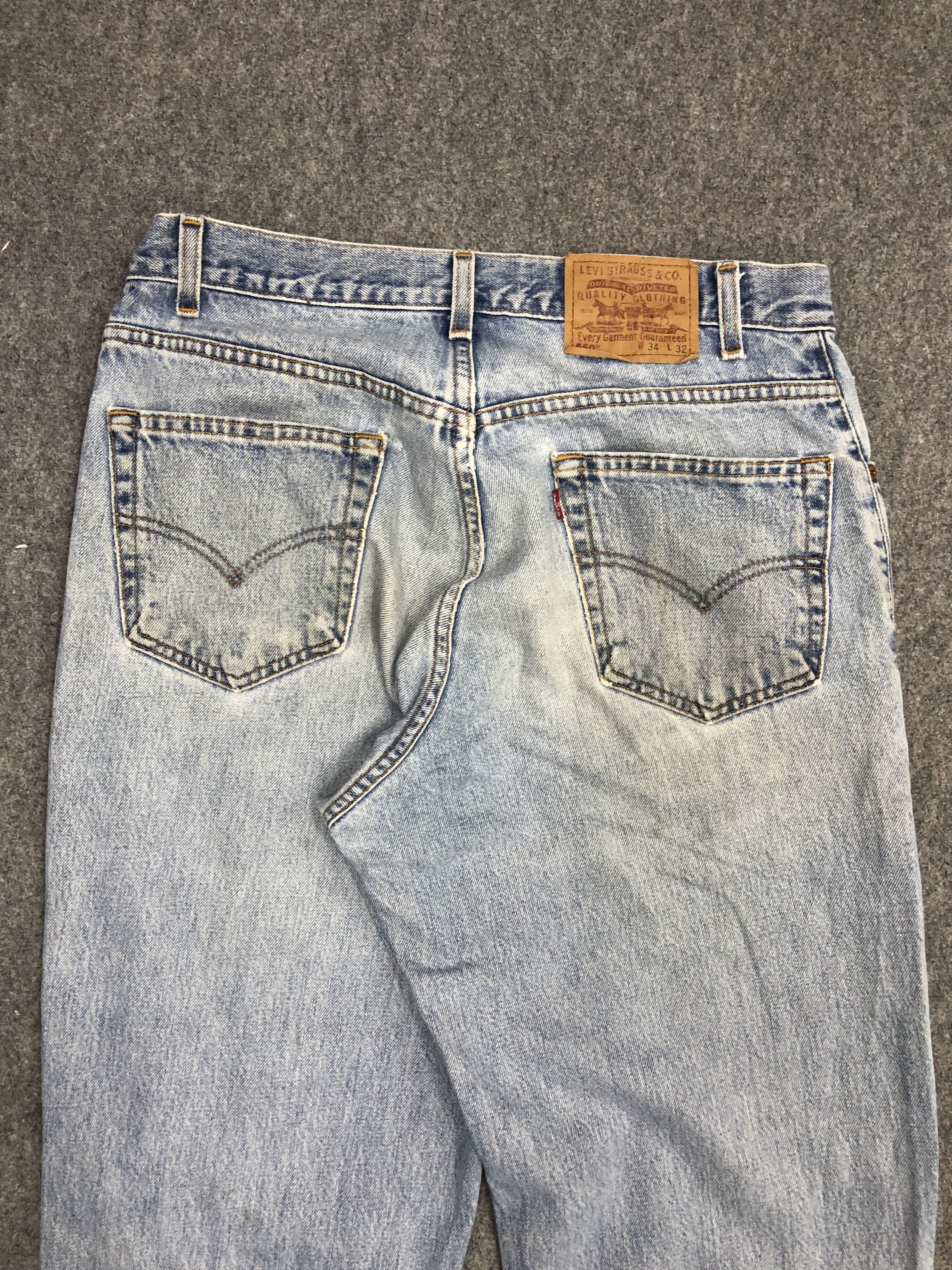 Levi's × Vintage Vintage Levis 560 Jeans DP0982 Size US 34 / EU 50 - 4 Thumbnail