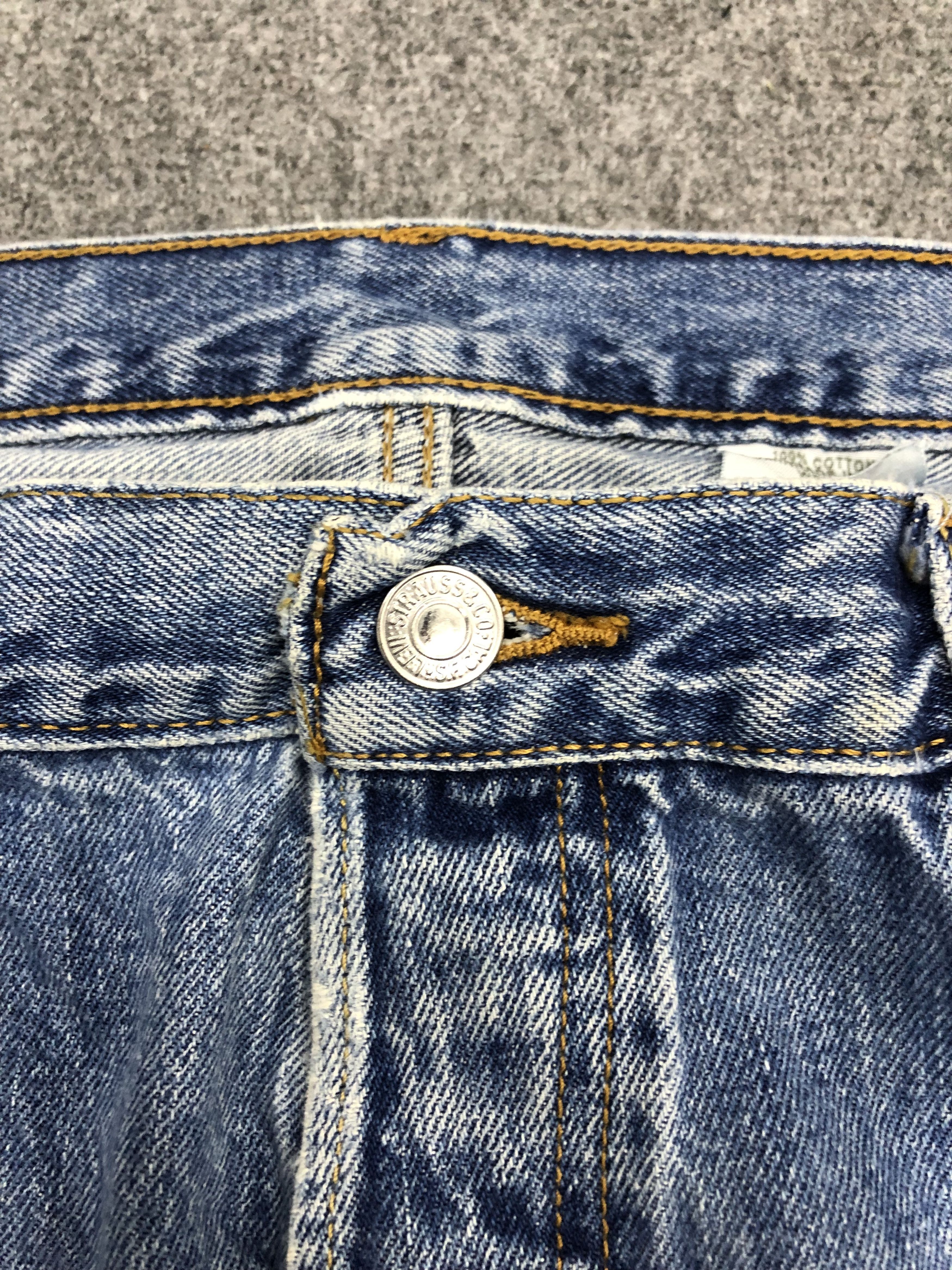 Levi's Vintage Levis 501 Light Wash Jeans DP0981 Size US 36 / EU 52 - 10 Thumbnail