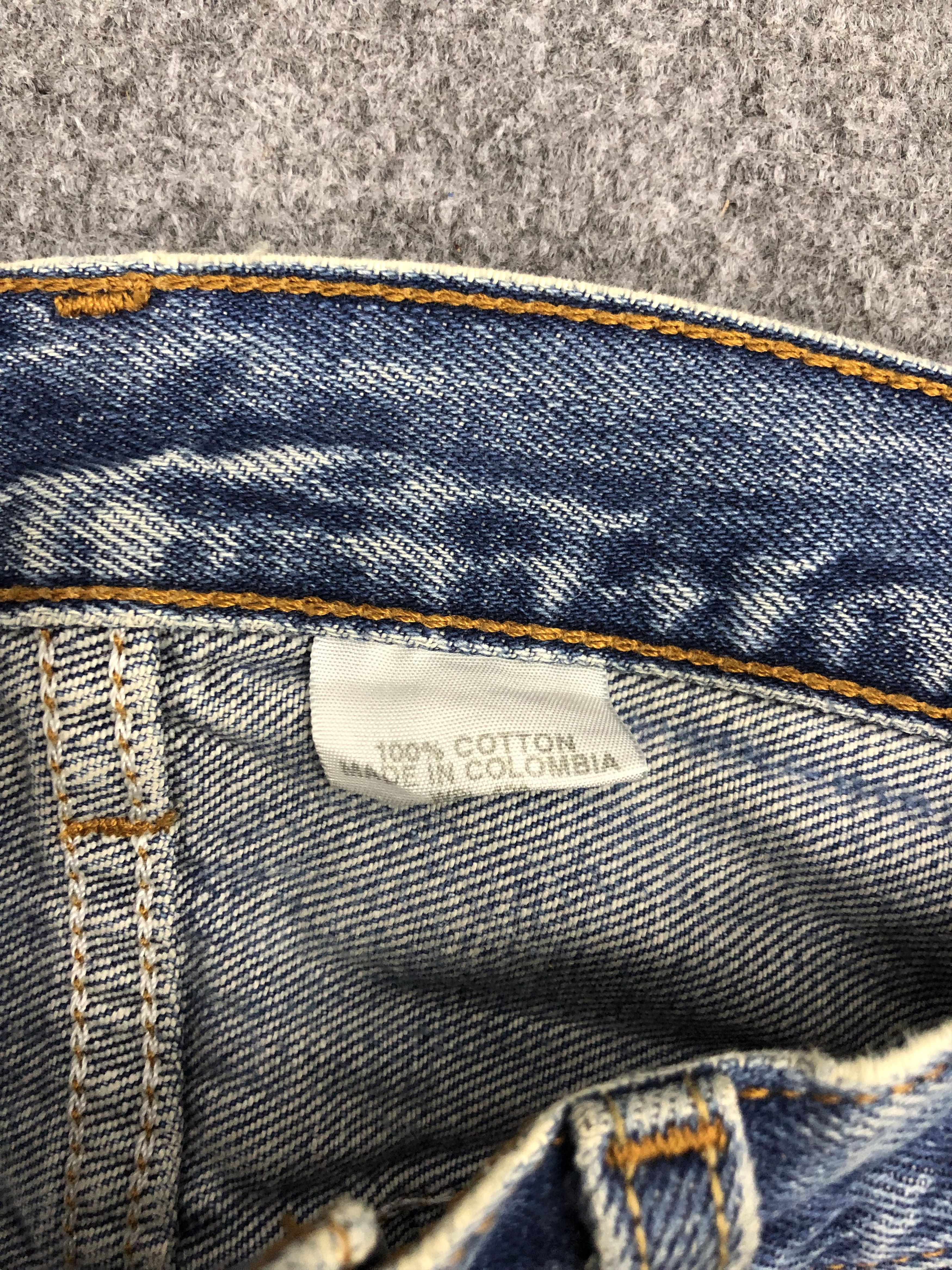 Levi's Vintage 90s Levis 501 Light Wash Jeans DP0980 Size US 33 - 12 Thumbnail