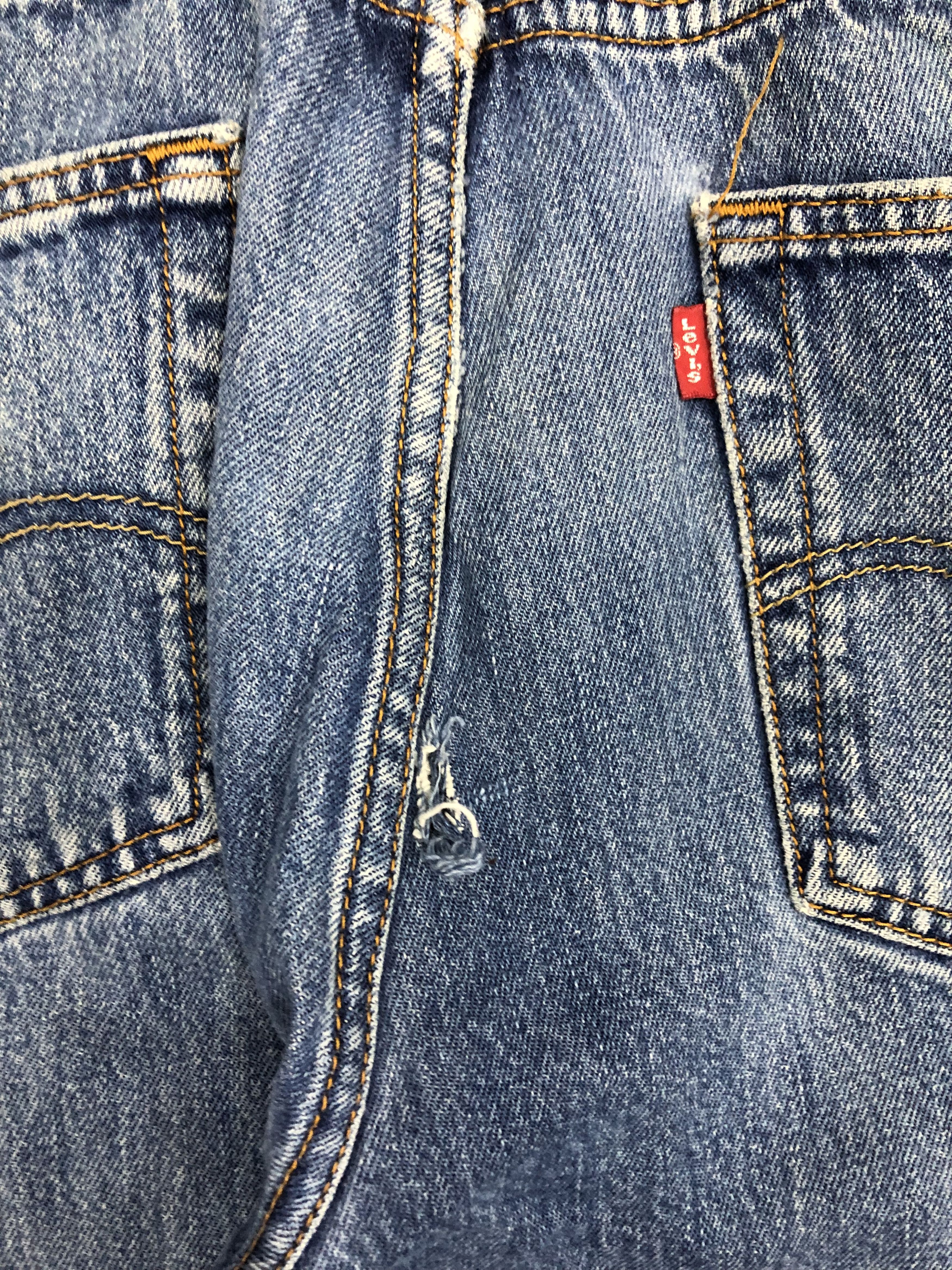 Levi's Vintage 90s Levis 501 Light Wash Jeans DP0980 Size US 33 - 17 Thumbnail