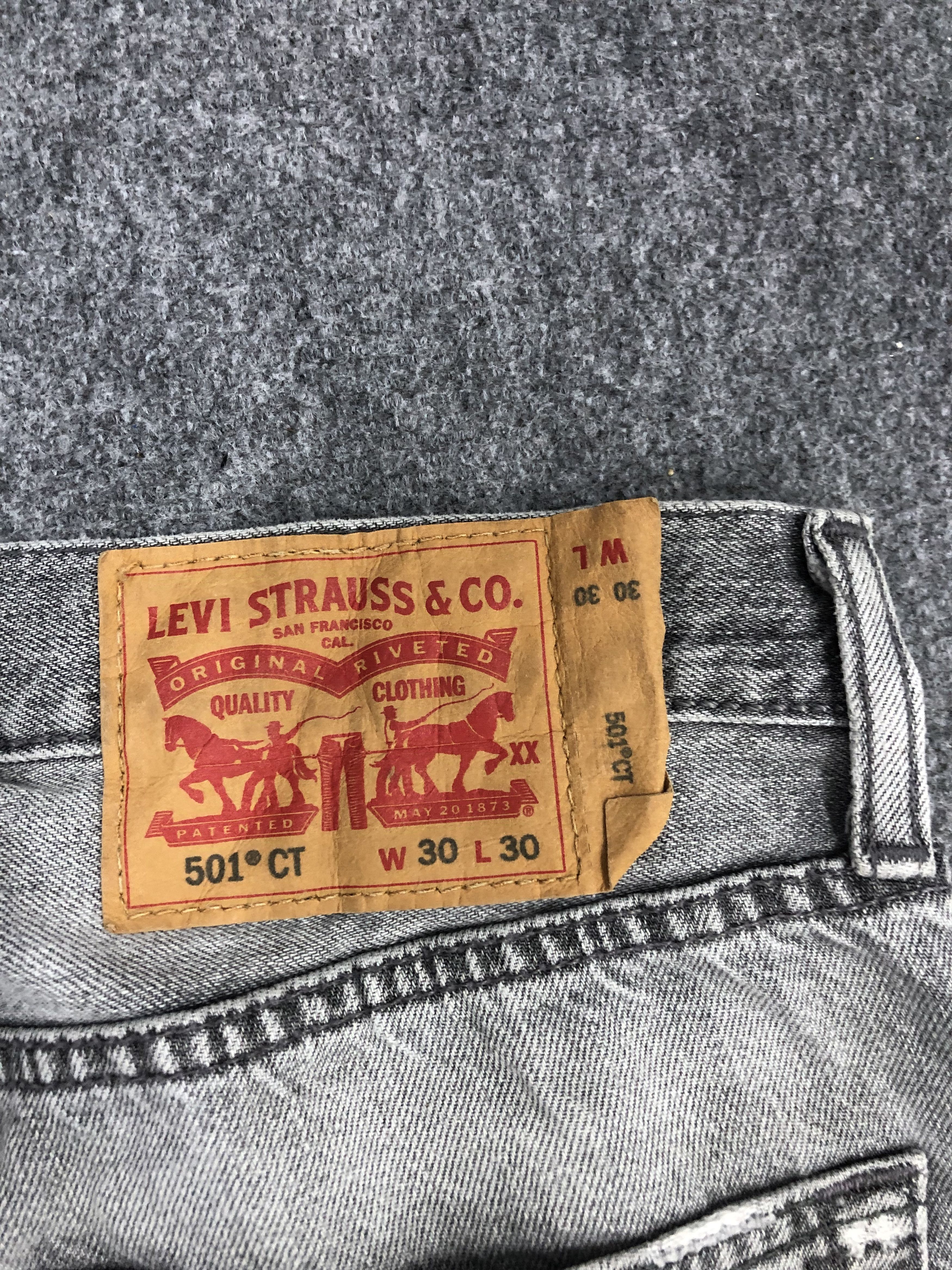 Levi's Vintage Levis 501 Light Wash Jeans DP0975 Size US 30 / EU 46 - 5 Thumbnail
