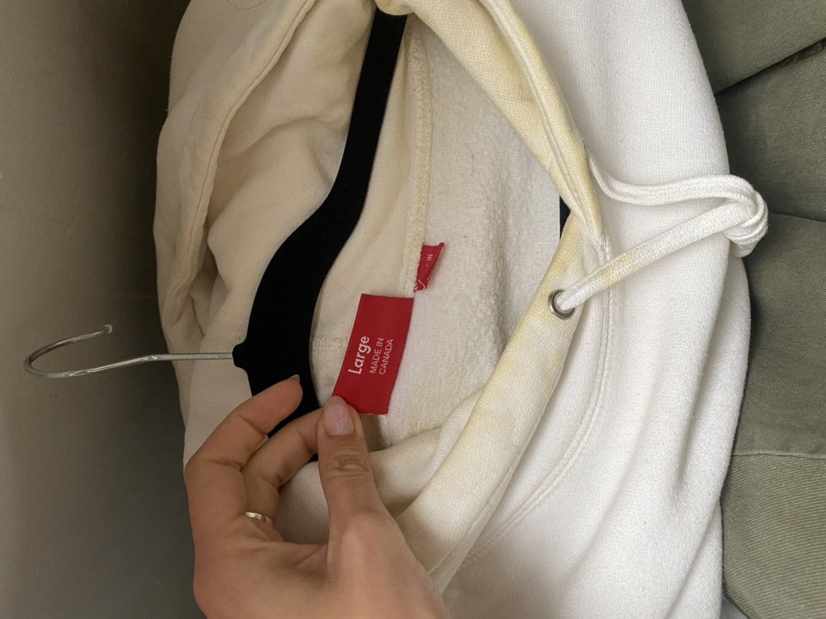 Supreme Glitter Arc Hooded Sweatshirt (Heather Grey) SS17