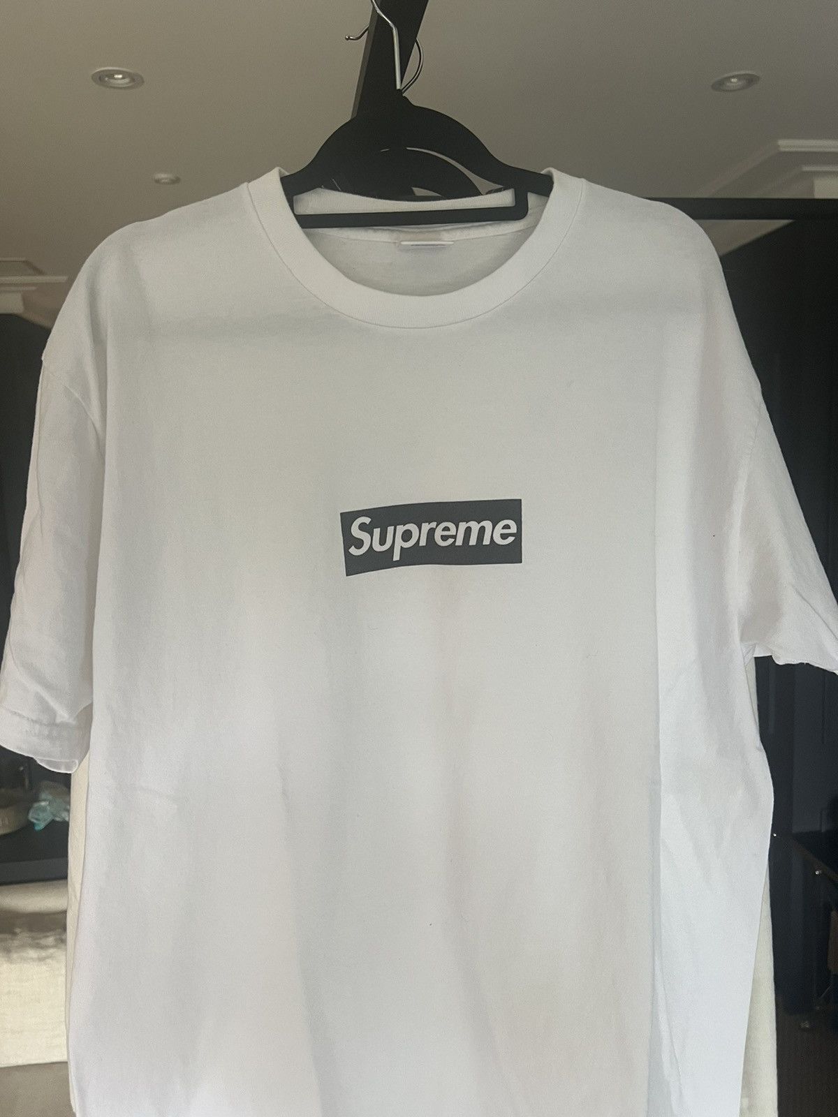 Supreme Bonjour Madame Box Logo T-shirt (S-M)