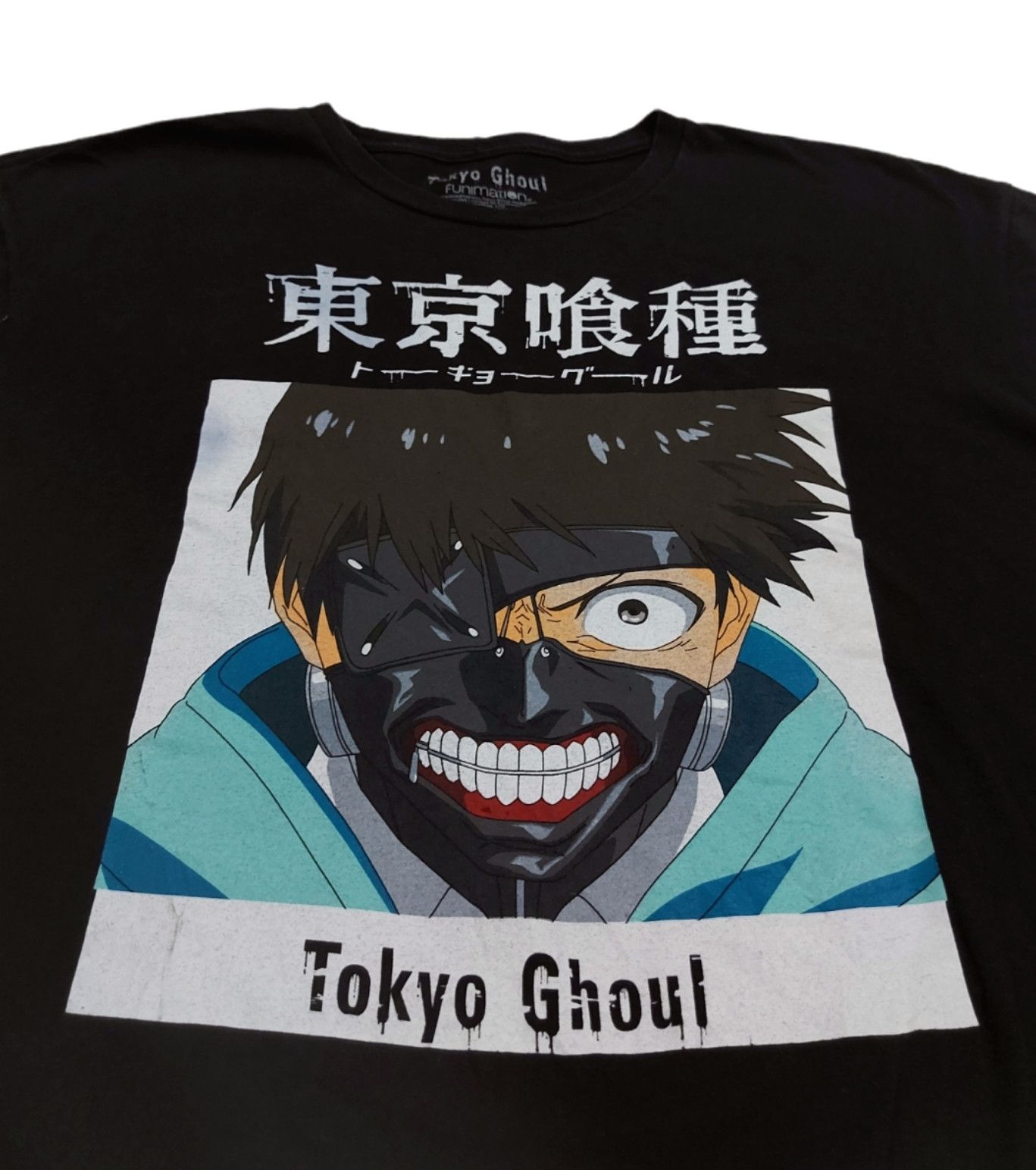 Anime × Japanese Brand RARE! FUNIMATION JAPANESE ANIME "TOKYO GHOUL" Size US XL / EU 56 / 4 - 4 Thumbnail