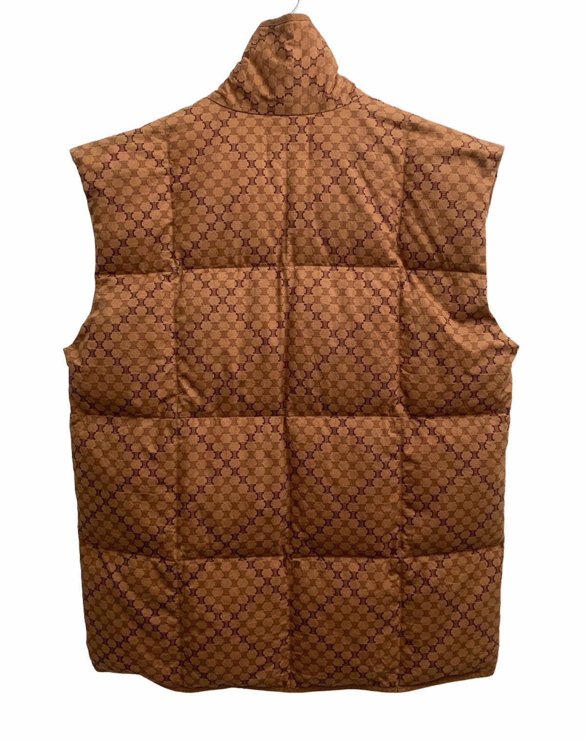 Celine ❤️‍🔥 Iconic Celine Monogram Goose Puffer Down Tank Top Jacket Size US M / EU 48-50 / 2 - 2 Thumbnail