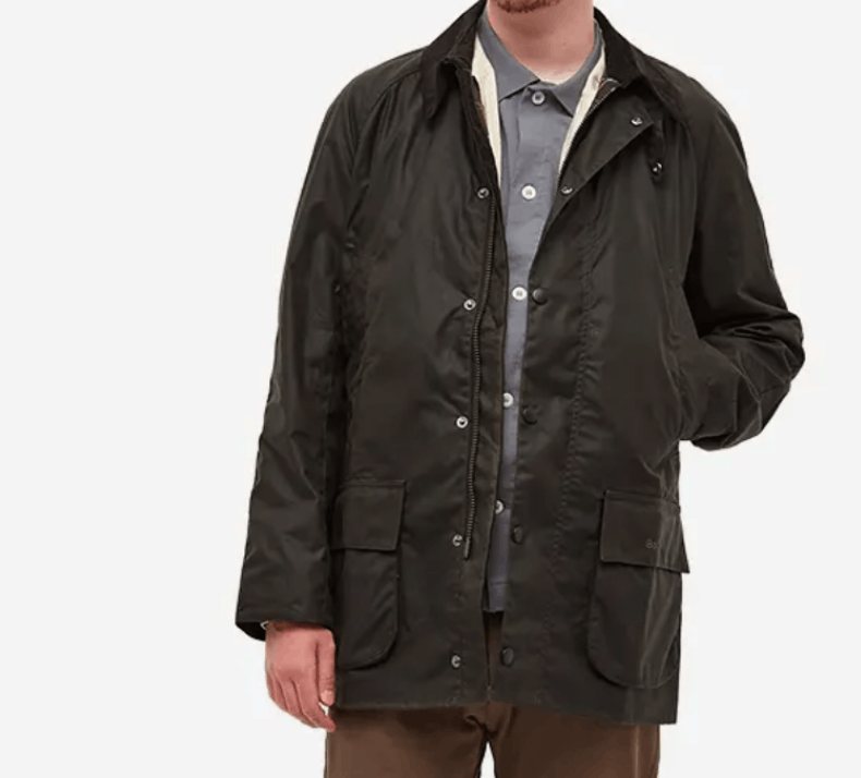 Barbour Barbour BRISTOL Mens Wax Jacket in Olive MSRP$425 Size US L / EU 52-54 / 3 - 1 Thumbnail