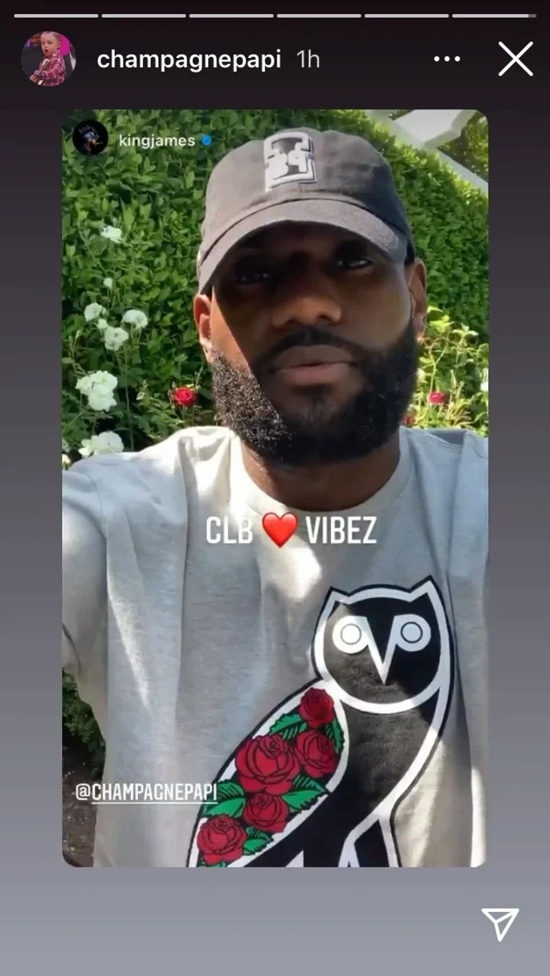 Drake 🥀RARE🥀 OVO X CLB SANDRA'S ROSE T-SHIRT Size US L / EU 52-54 / 3 - 3 Thumbnail