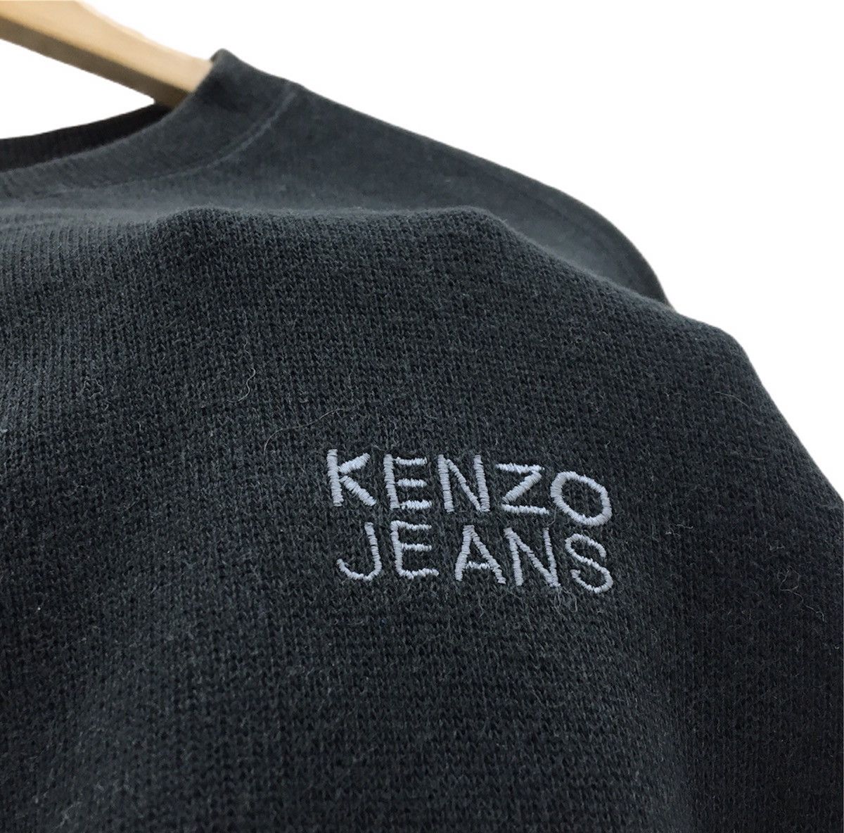 Kenzo Kenzo Jeans Flowers Crewneck Sweatshirt Embroidered Logo Size US M / EU 48-50 / 2 - 9 Thumbnail