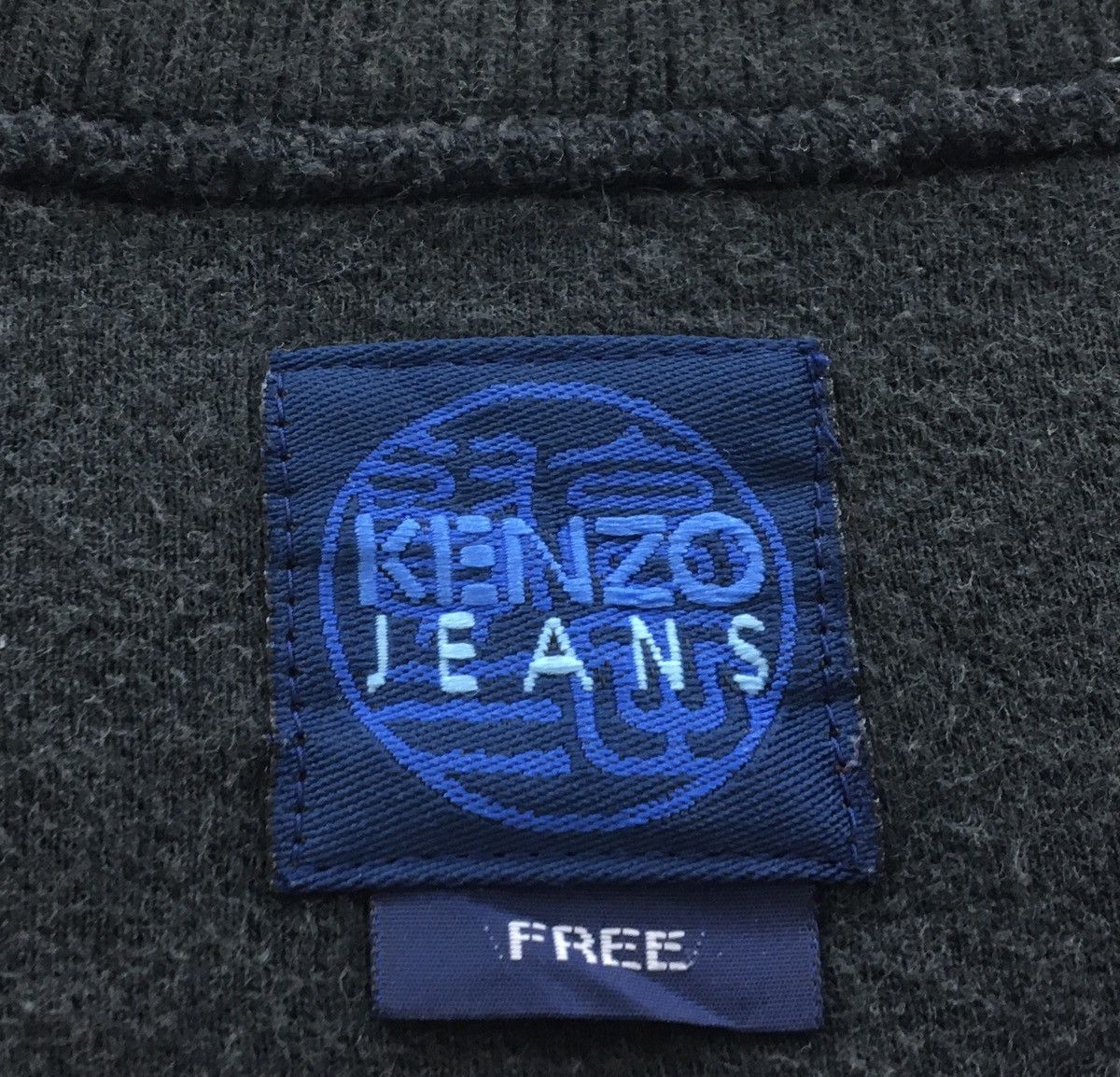 Kenzo Kenzo Jeans Flowers Crewneck Sweatshirt Embroidered Logo Size US M / EU 48-50 / 2 - 10 Thumbnail