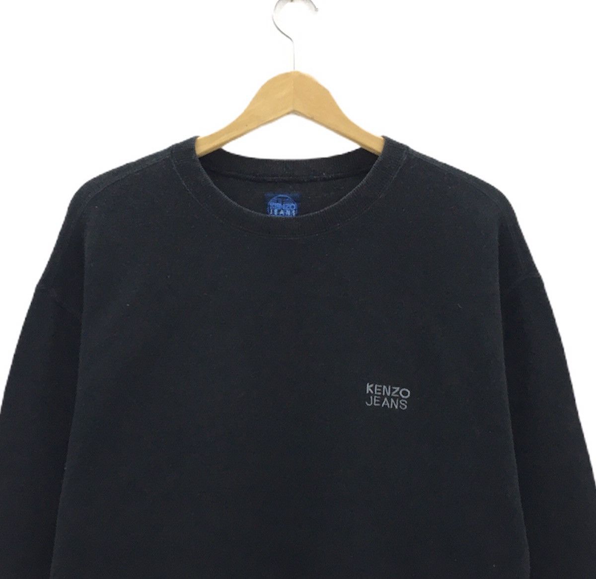Kenzo Kenzo Jeans Flowers Crewneck Sweatshirt Embroidered Logo Size US M / EU 48-50 / 2 - 5 Thumbnail