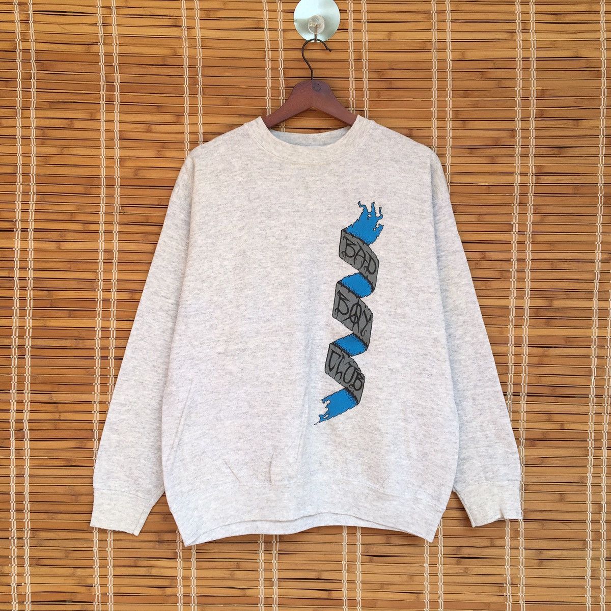 Santa Cruz Skateboards Rare! Vintage 90s Bad Boy Club 91 Sweatshirt Big Logo Size US M / EU 48-50 / 2 - 2 Thumbnail