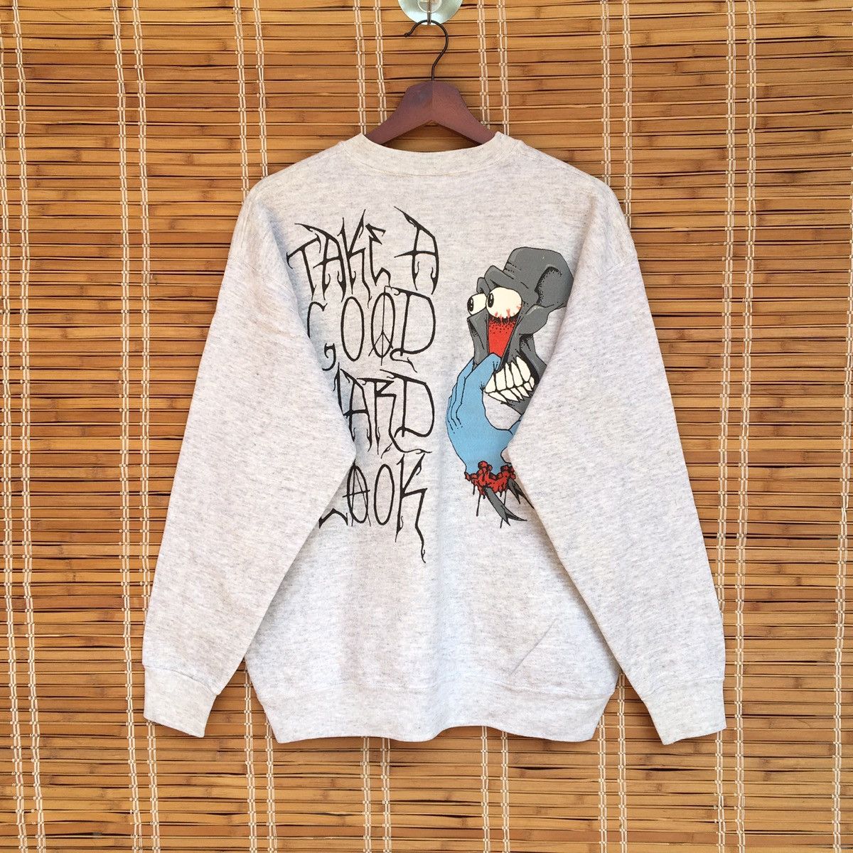 Santa Cruz Skateboards Rare! Vintage 90s Bad Boy Club 91 Sweatshirt Big Logo Size US M / EU 48-50 / 2 - 4 Thumbnail