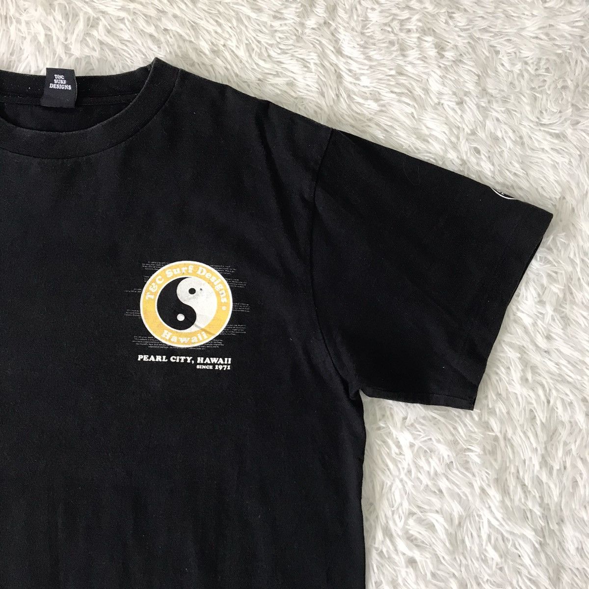 Vintage 💥Steals💥Vtg Single Stitch T&C Surf Designs Hawaii Tee Size US M / EU 48-50 / 2 - 5 Thumbnail