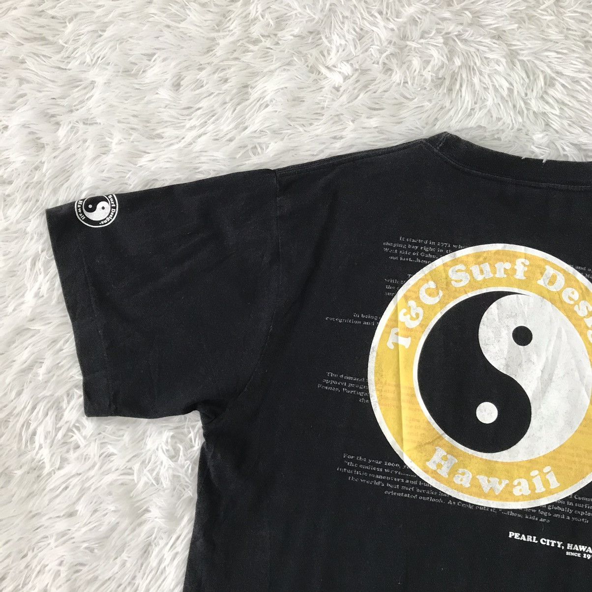 Vintage 💥Steals💥Vtg Single Stitch T&C Surf Designs Hawaii Tee Size US M / EU 48-50 / 2 - 15 Thumbnail