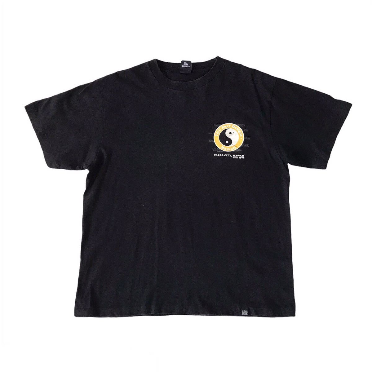 Vintage 💥Steals💥Vtg Single Stitch T&C Surf Designs Hawaii Tee Size US M / EU 48-50 / 2 - 2 Thumbnail