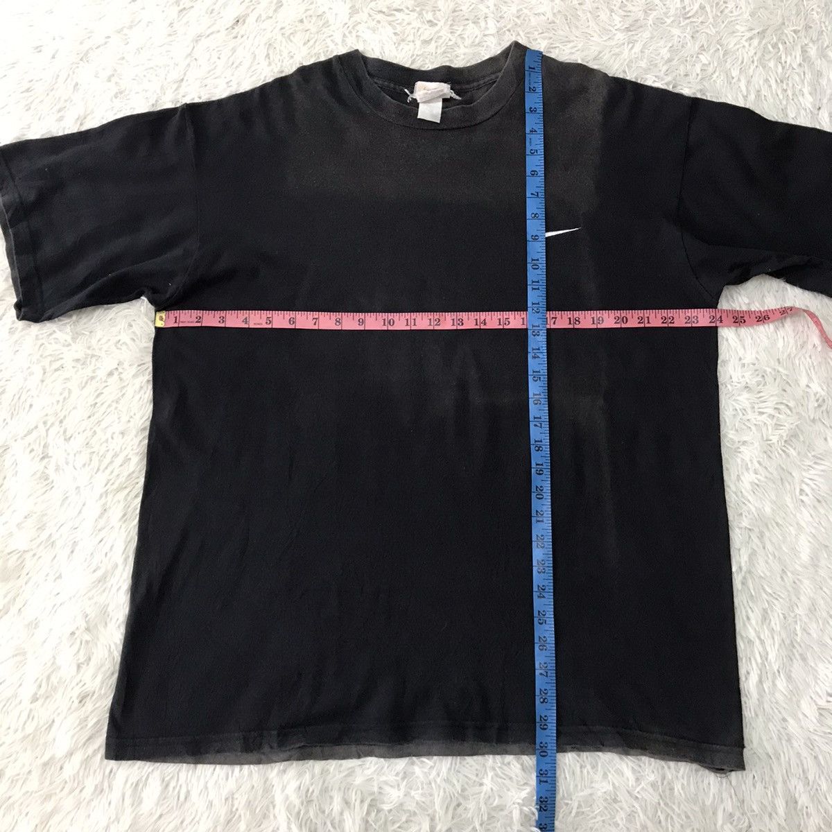 Nike 💥Steals💥Vtg 90s Faded Nike Tee Made in Usa Size US L / EU 52-54 / 3 - 17 Thumbnail