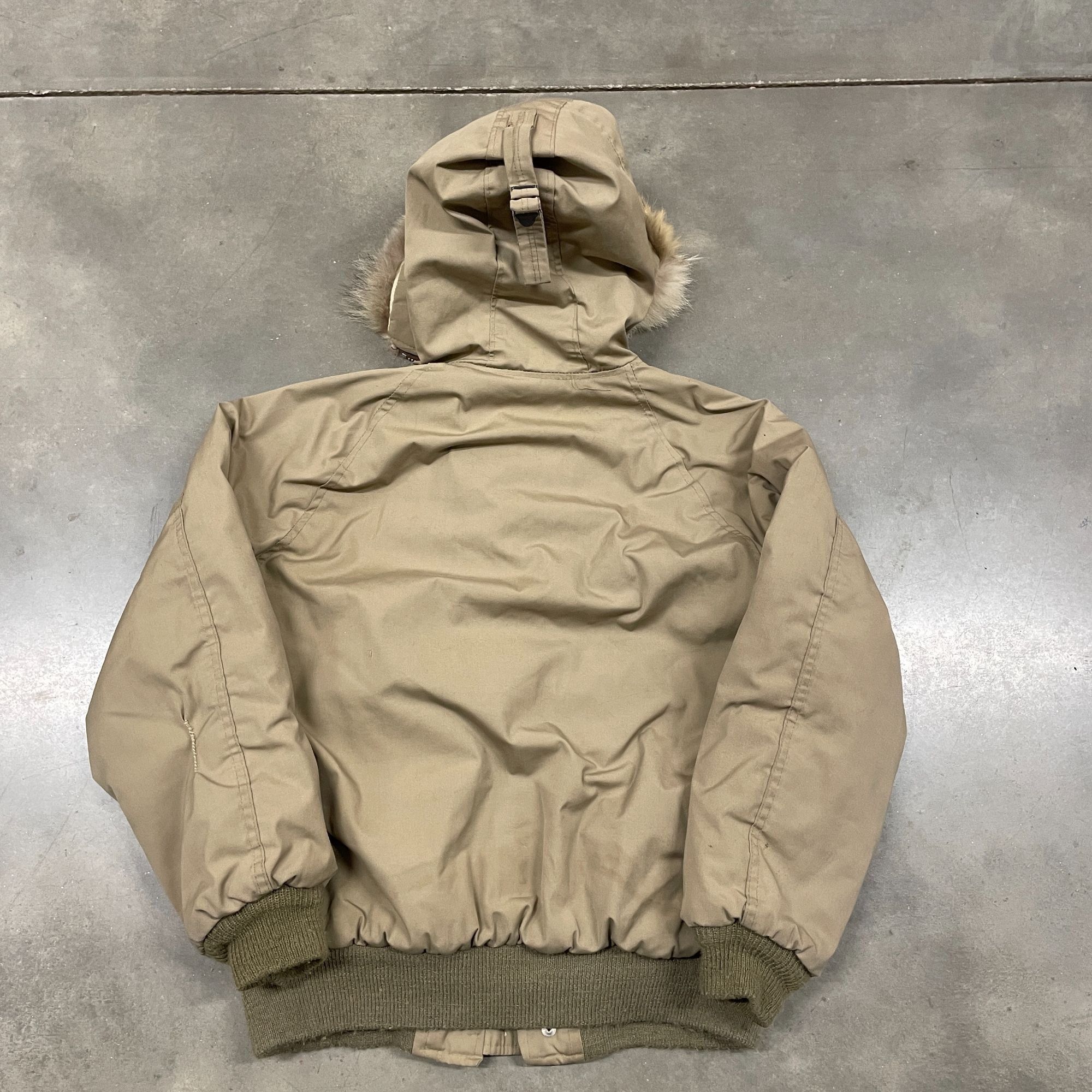 60s VTG Olive Khaki Golden Fleece N2B Military Style Flight