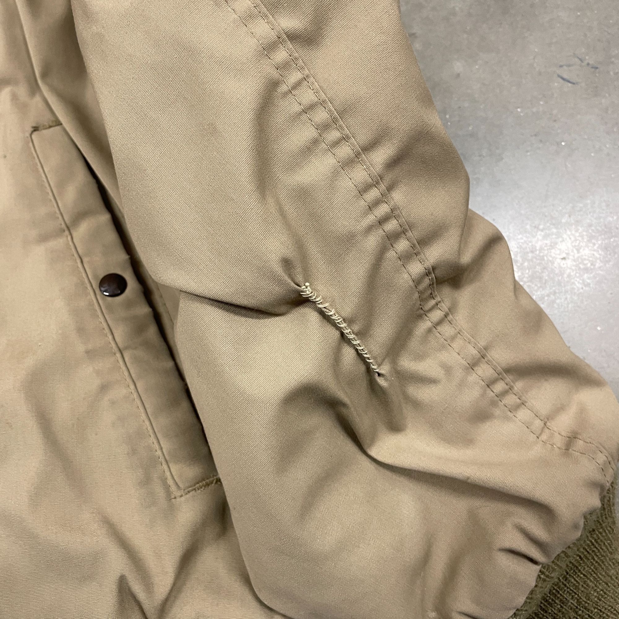 60s VTG Olive Khaki Golden Fleece N2B Military Style Flight