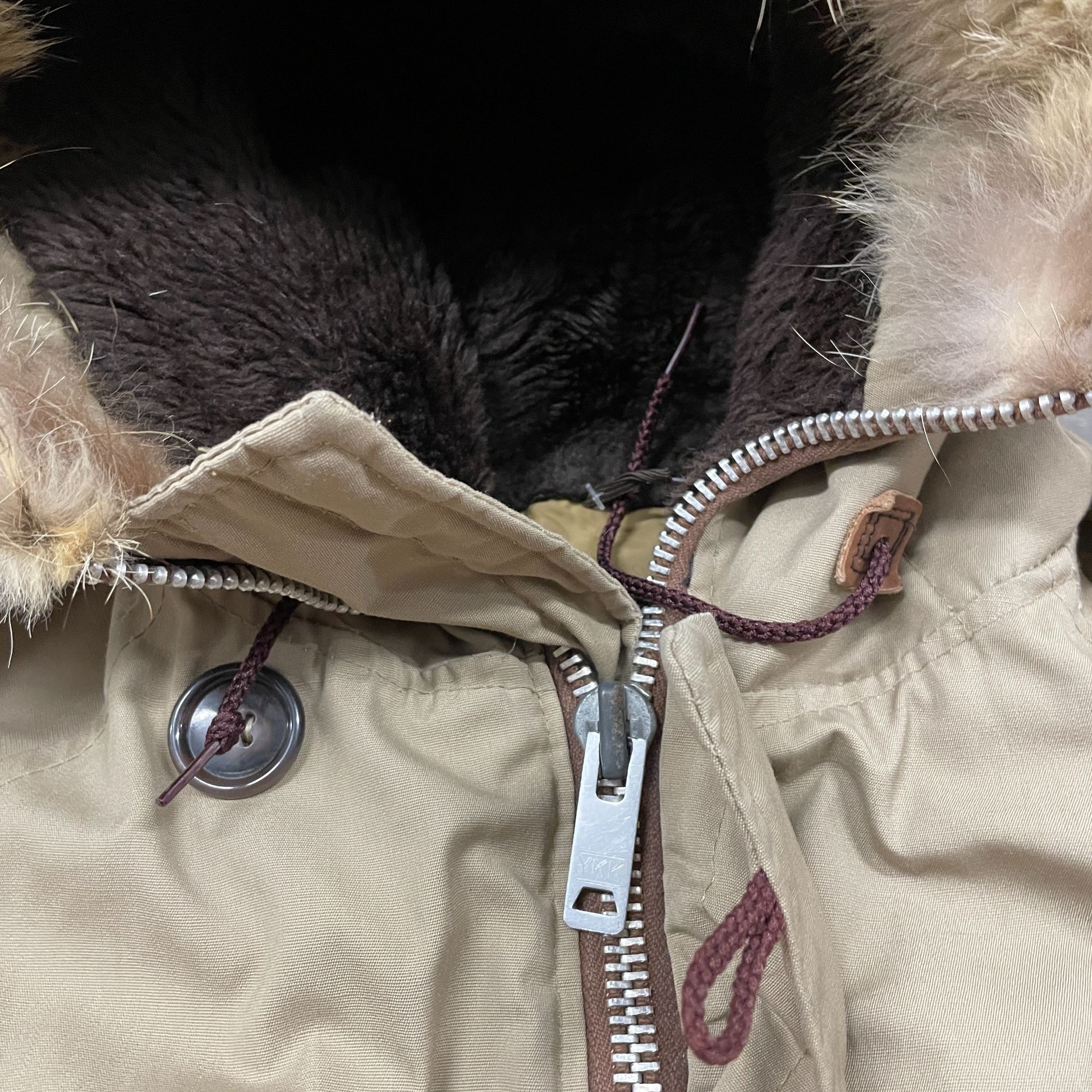 60s VTG Olive Khaki Golden Fleece N2B Military Style Flight