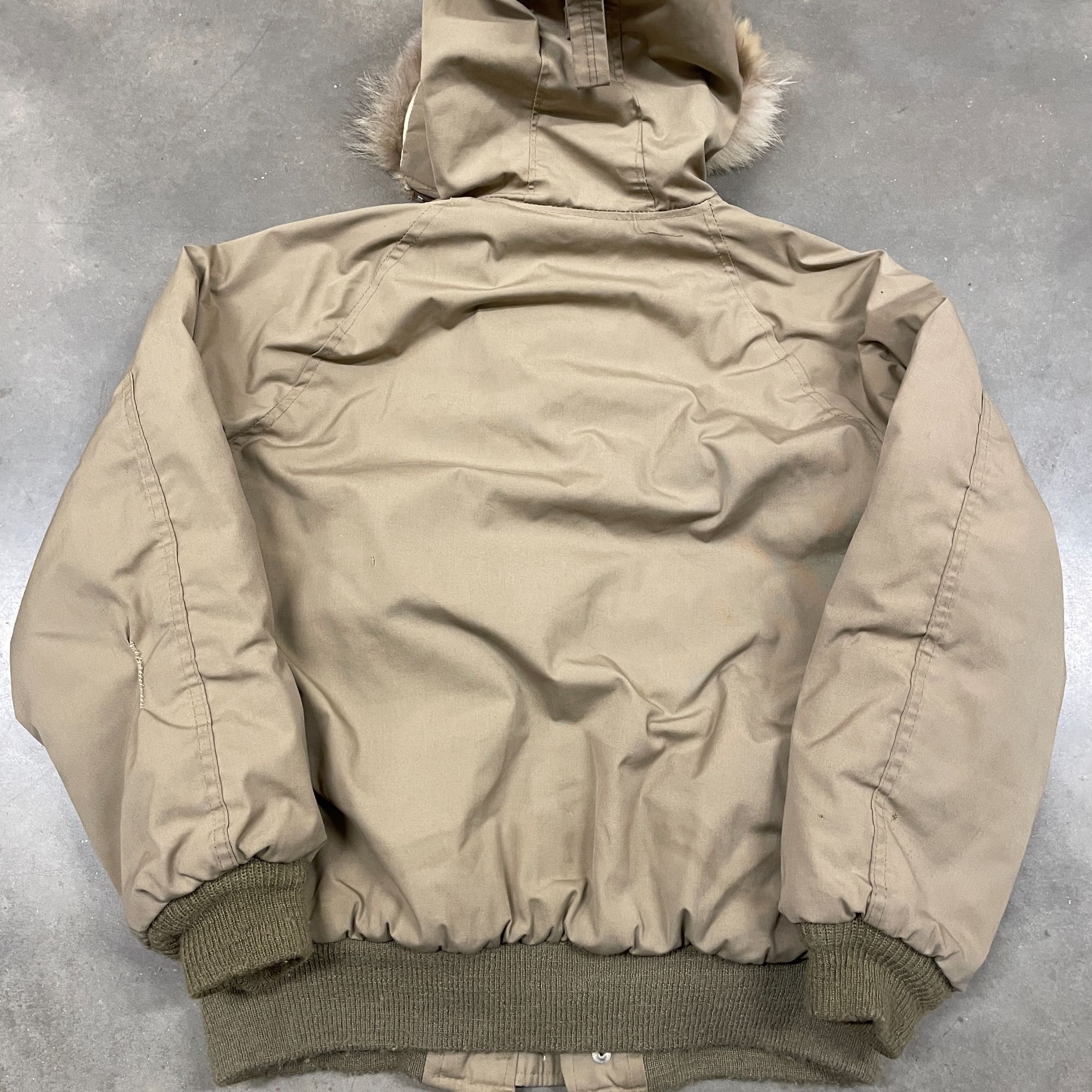 60s VTG Olive Khaki Golden Fleece N2B Military Style Flight