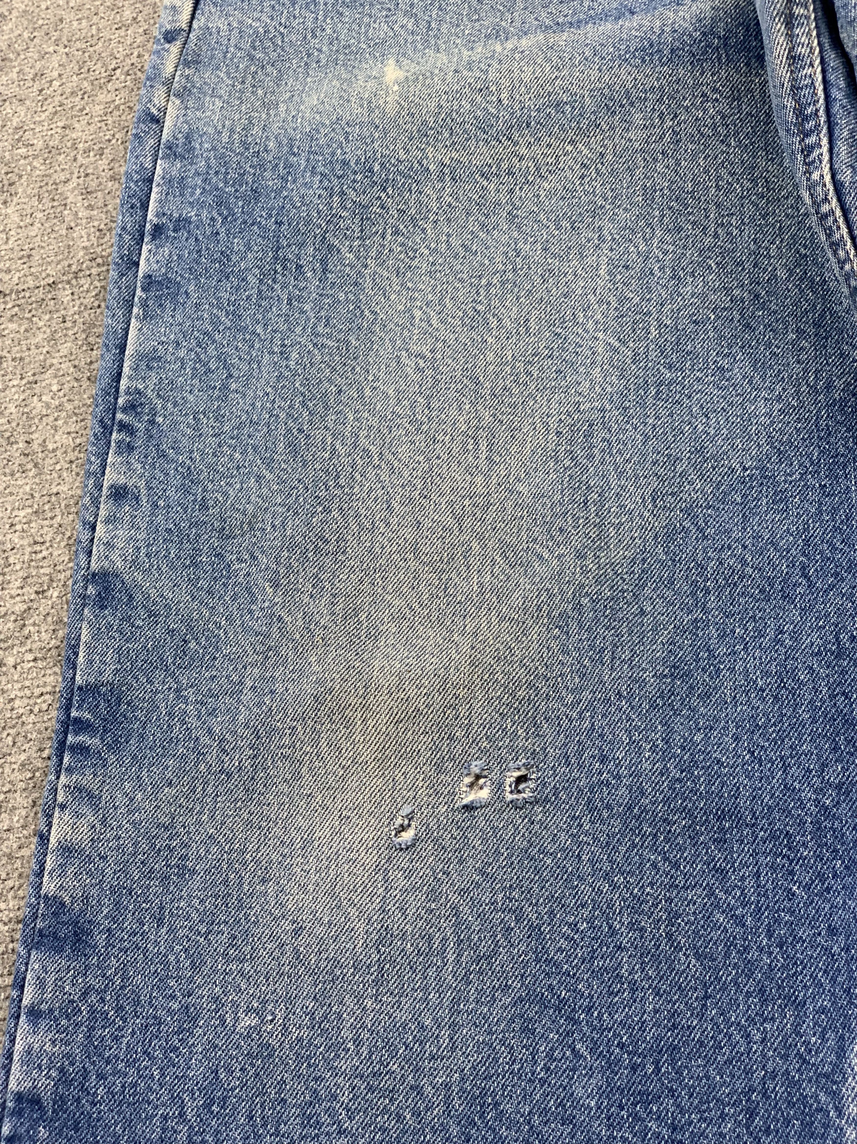 Carhartt Vintage Carhartt Faded Blue Jeans DP1987 Size US 35 - 12 Thumbnail