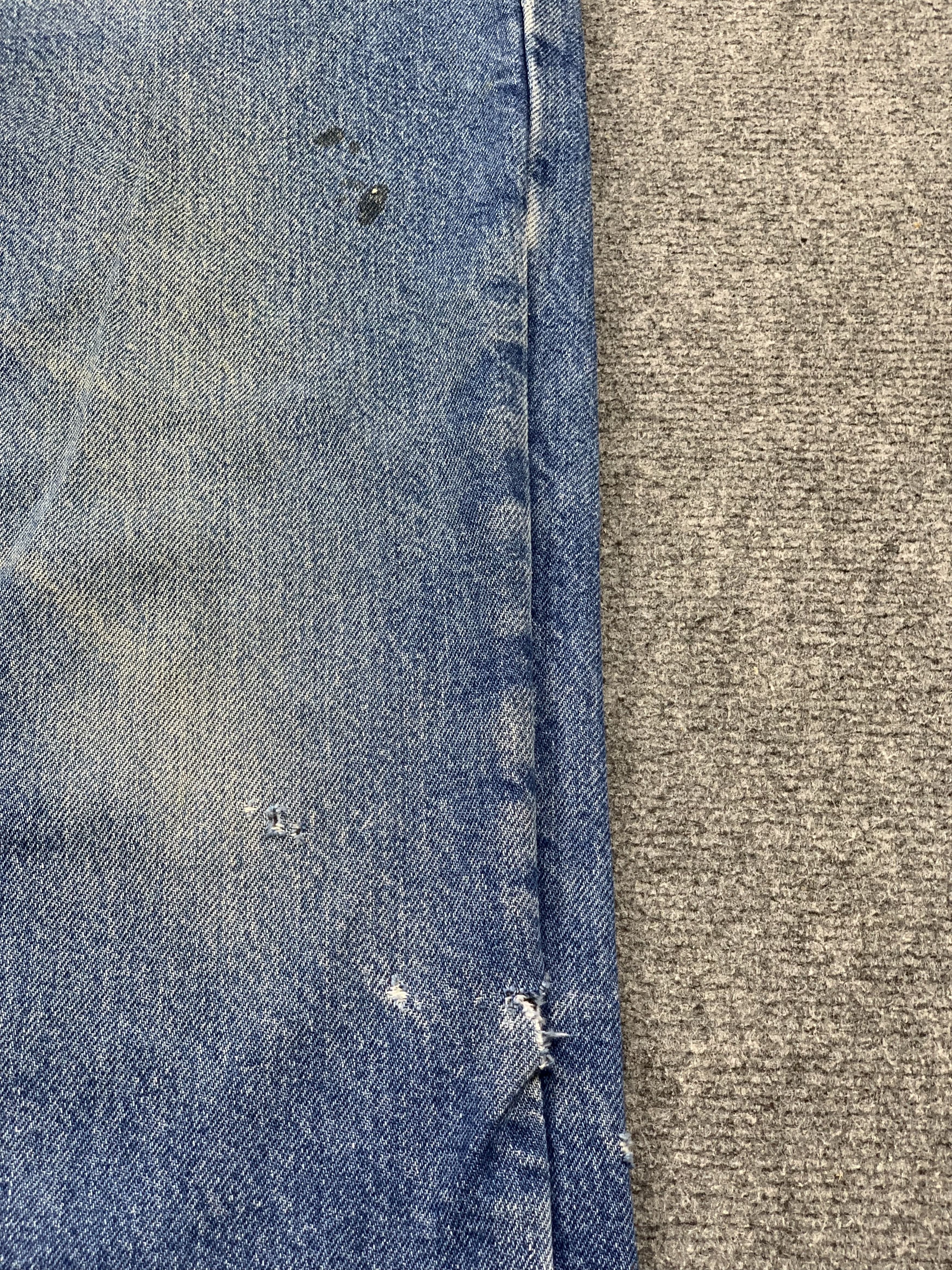 Carhartt Vintage Carhartt Faded Blue Jeans DP1987 Size US 35 - 11 Thumbnail