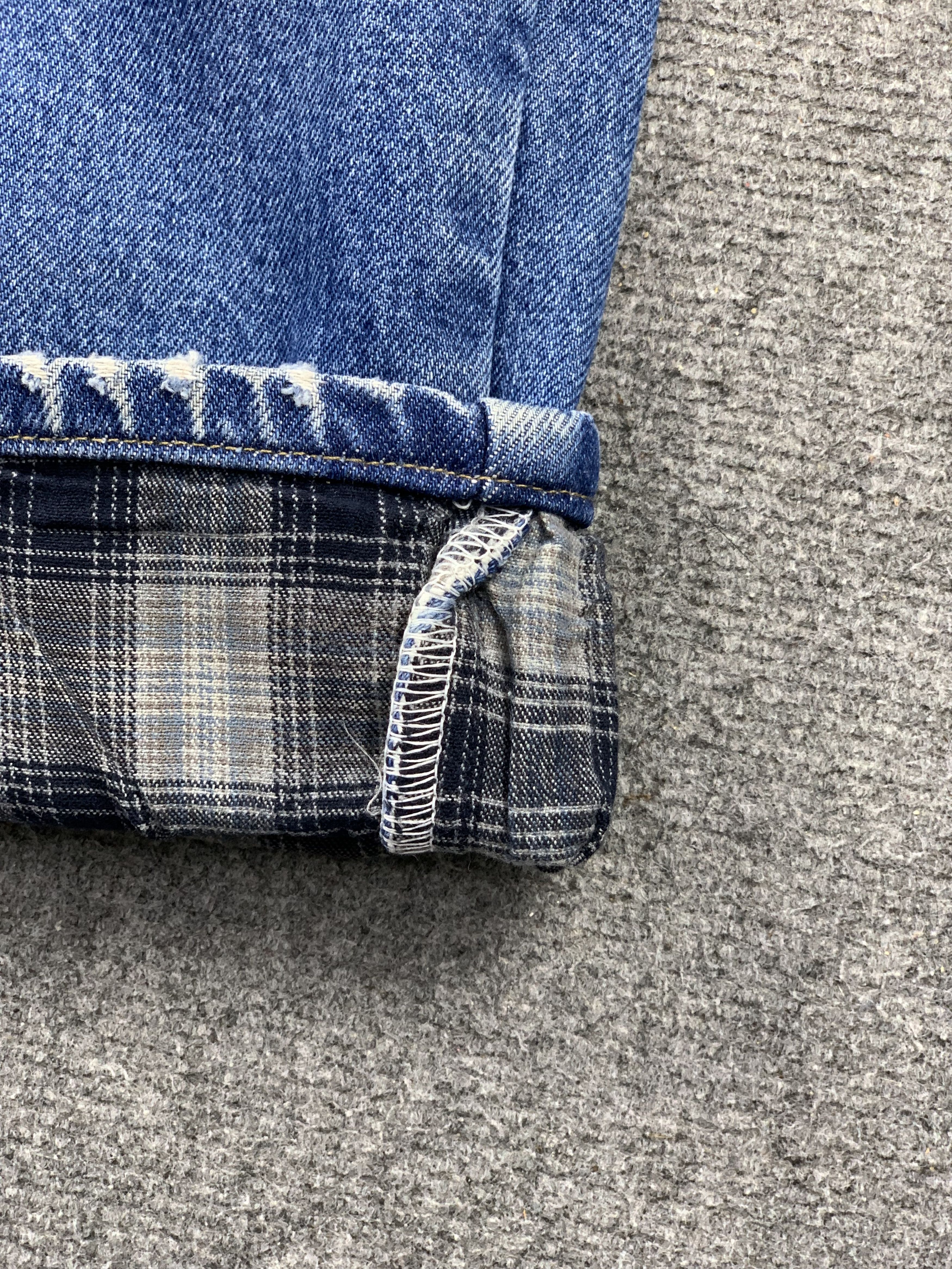 Carhartt Vintage Carhartt Faded Blue Jeans DP1987 Size US 35 - 14 Thumbnail