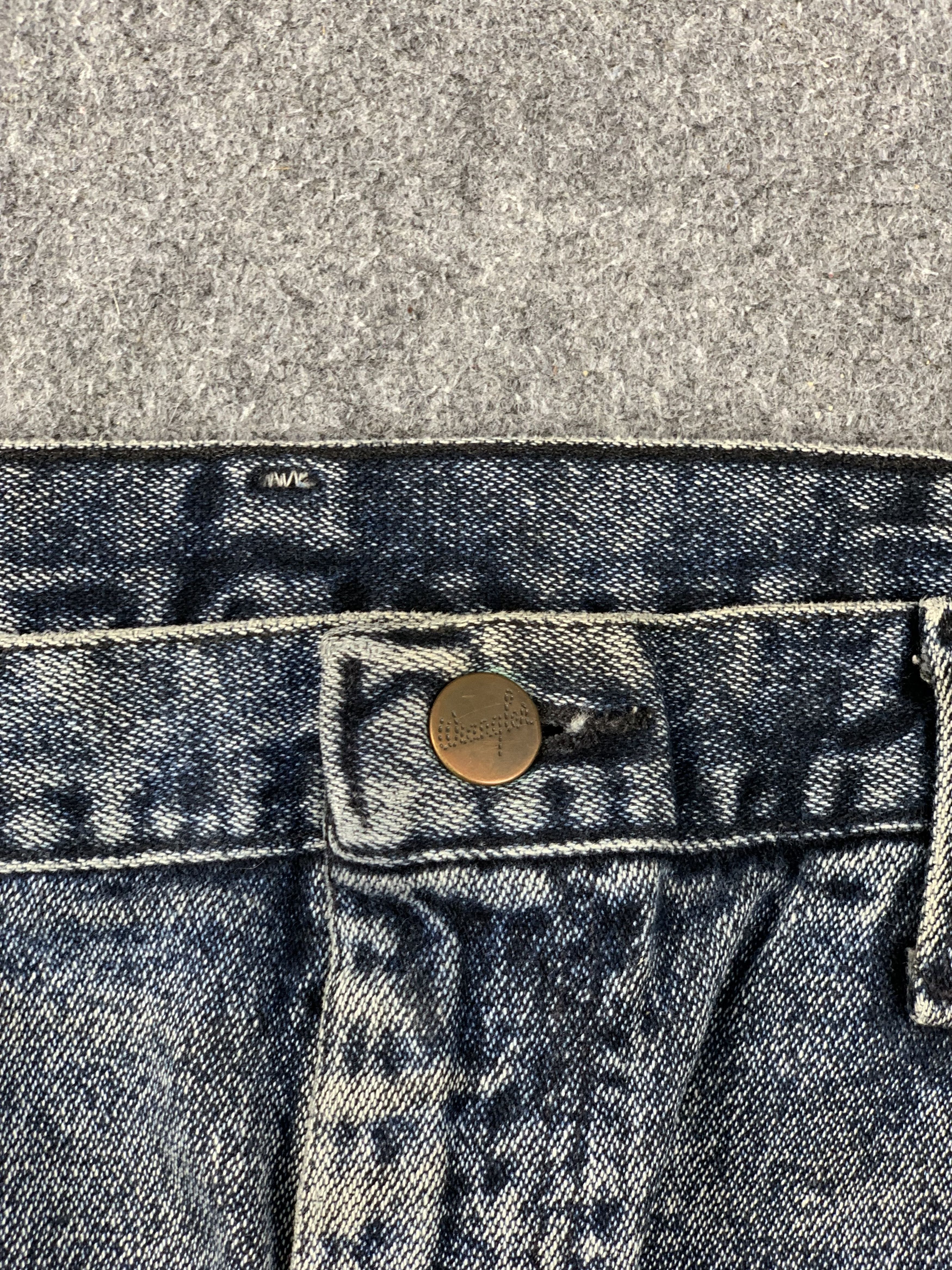 Vintage × Wrangler 70s Wrangler Vintage Acid Wash Jeans Size US 34 / EU 50 - 7 Thumbnail