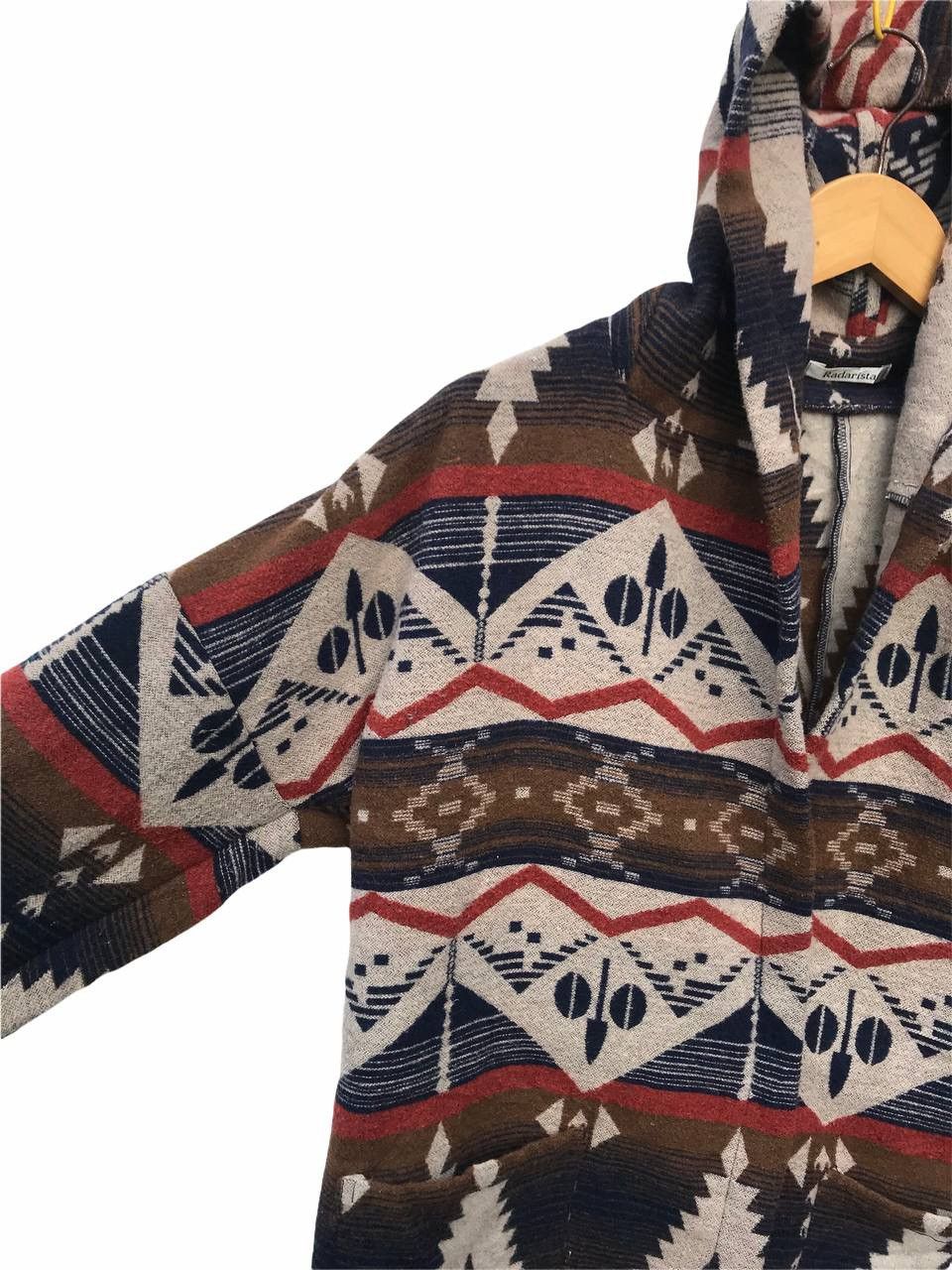 Native Rare Radarista Navajo Native Hoodie Jacket Size US M / EU 48-50 / 2 - 4 Thumbnail