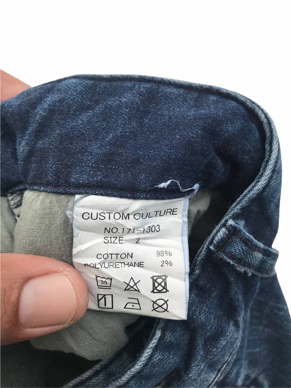 If Six Was Nine Costume Culture Distressed Biker Pants Size US 30 / EU 46 - 10 Thumbnail
