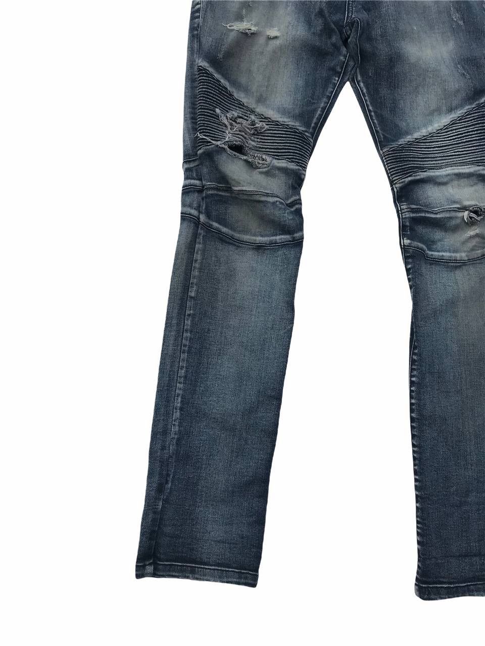 If Six Was Nine Costume Culture Distressed Biker Pants Size US 30 / EU 46 - 8 Thumbnail