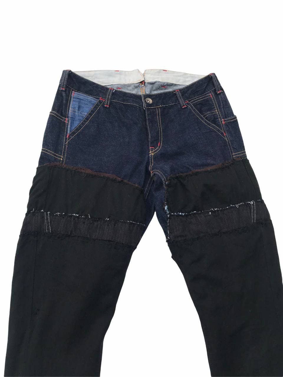 If Six Was Nine × Johnbull Rare Reconstructed John Bull Hybrid Pants Size US 31 - 2 Thumbnail