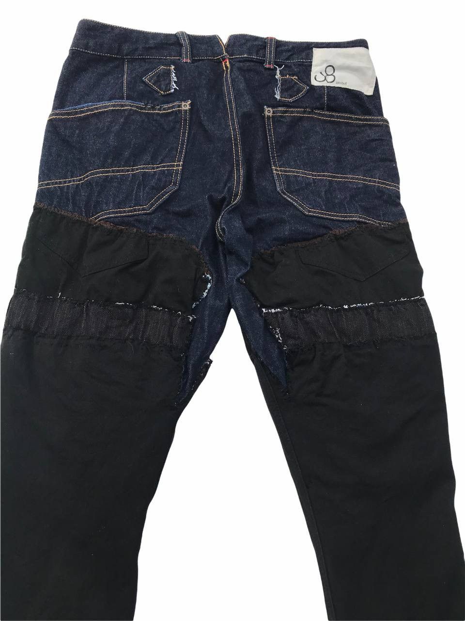 If Six Was Nine × Johnbull Rare Reconstructed John Bull Hybrid Pants Size US 31 - 11 Thumbnail