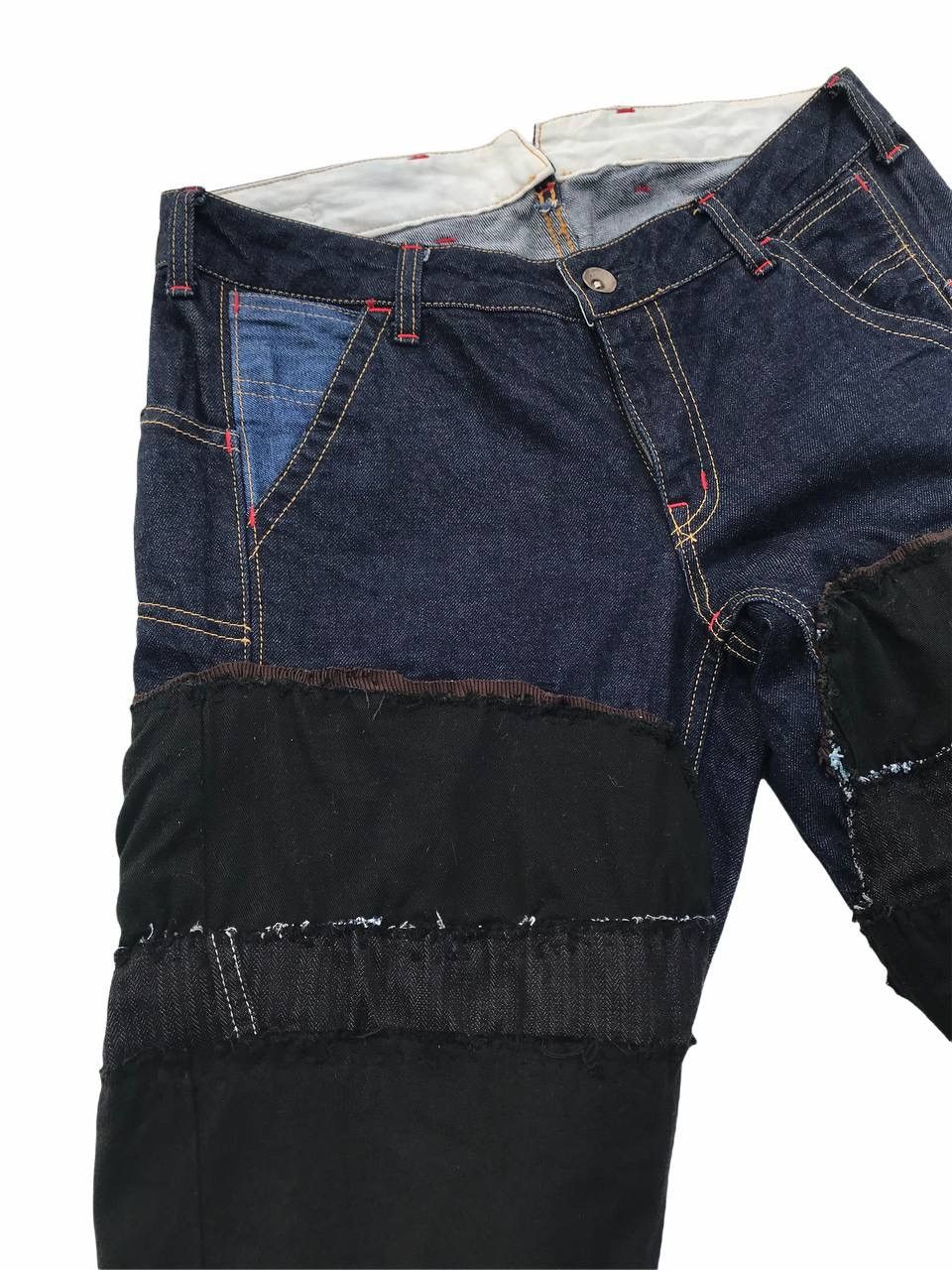 If Six Was Nine × Johnbull Rare Reconstructed John Bull Hybrid Pants Size US 31 - 5 Thumbnail