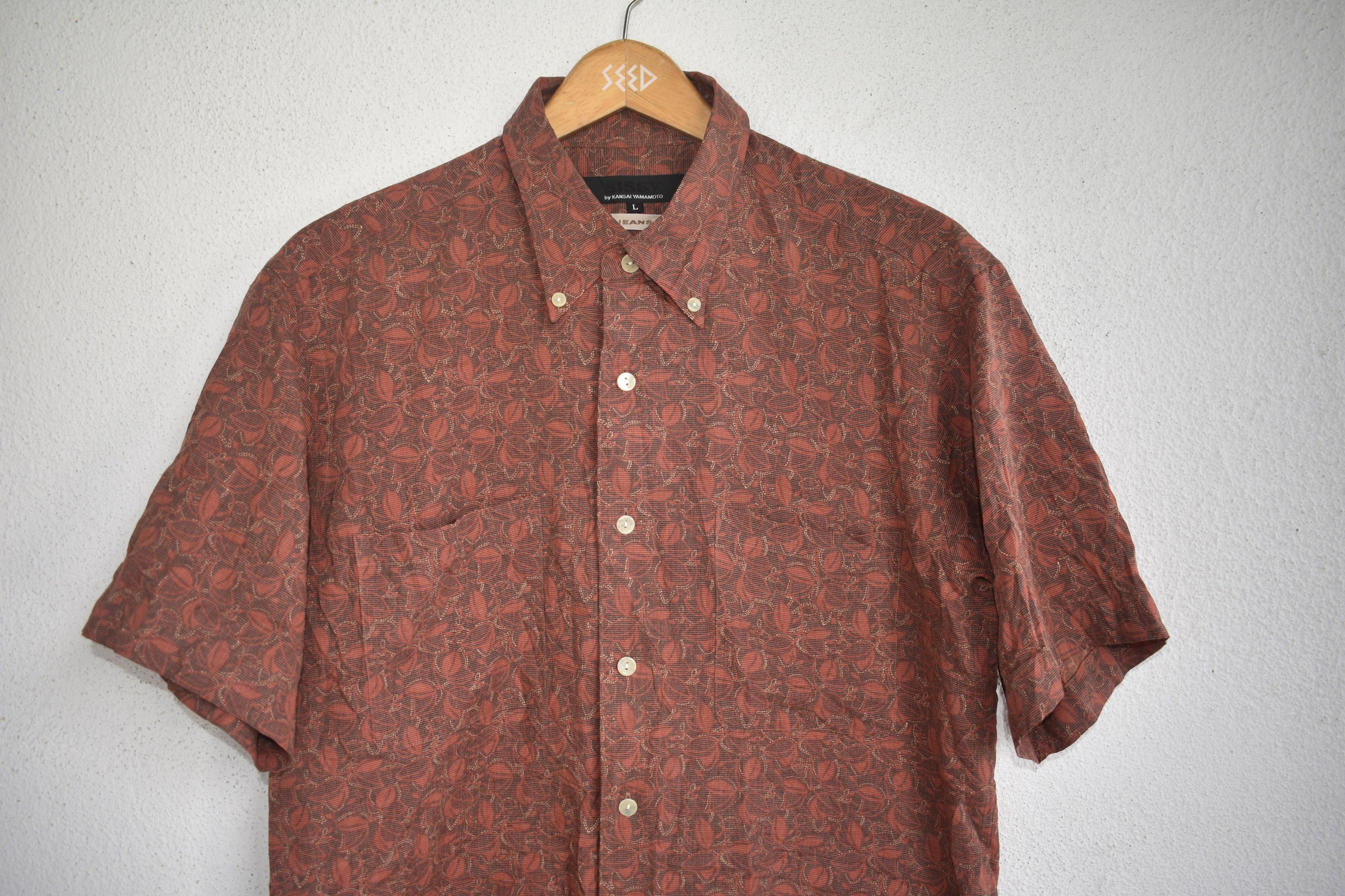 Kansai Yamamoto × Vintage SISSY BY KANSAI YAMAMOTO PAISLEY SHIRT A076 Size US L / EU 52-54 / 3 - 2 Thumbnail