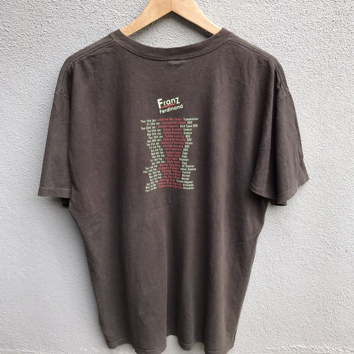 Band Tees FRANZ FERDINAND band tee tour y2k Size US XL / EU 56 / 4 - 3 Thumbnail
