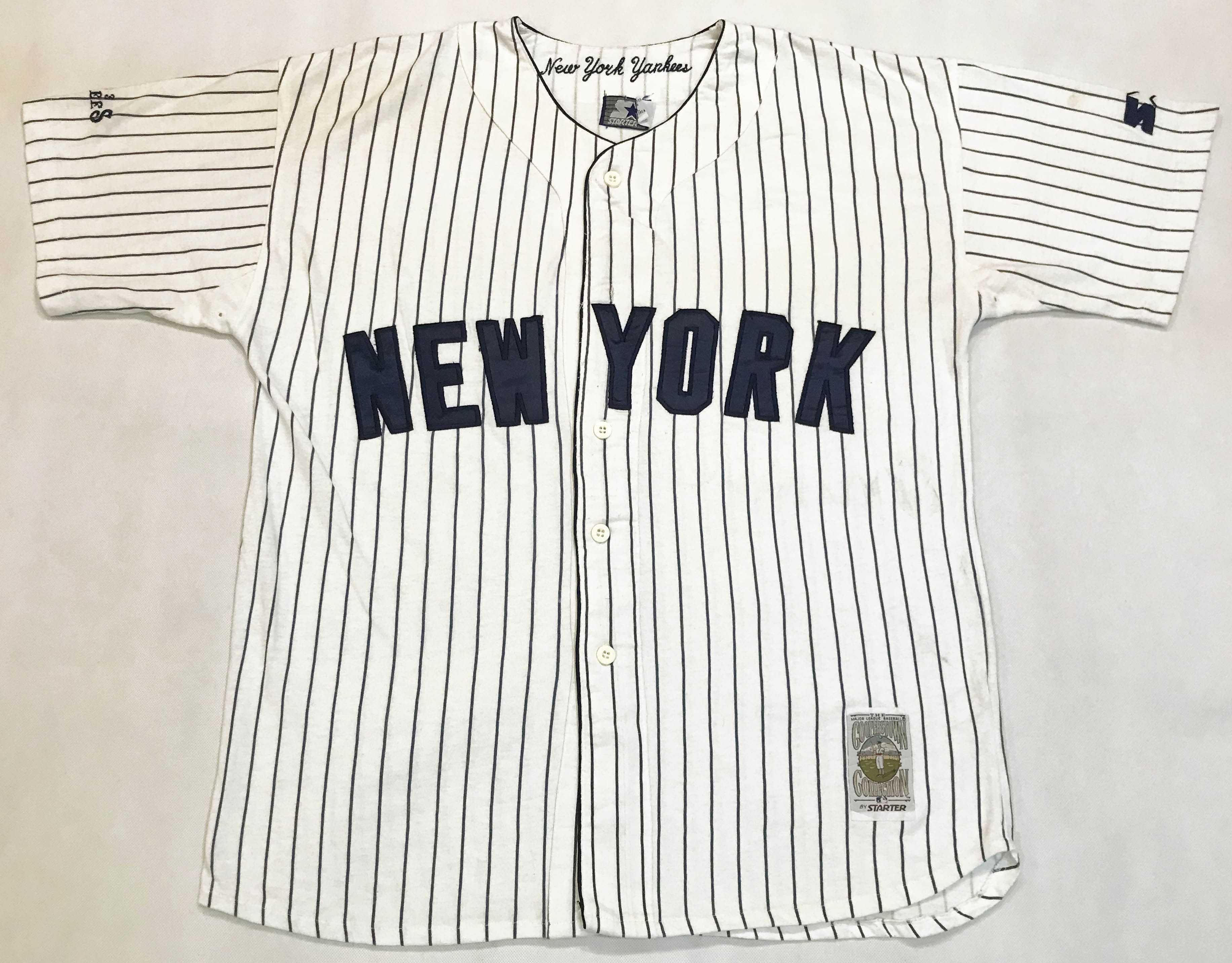 Vintage Starter MLB New York Yankees Pinstripe Jersey