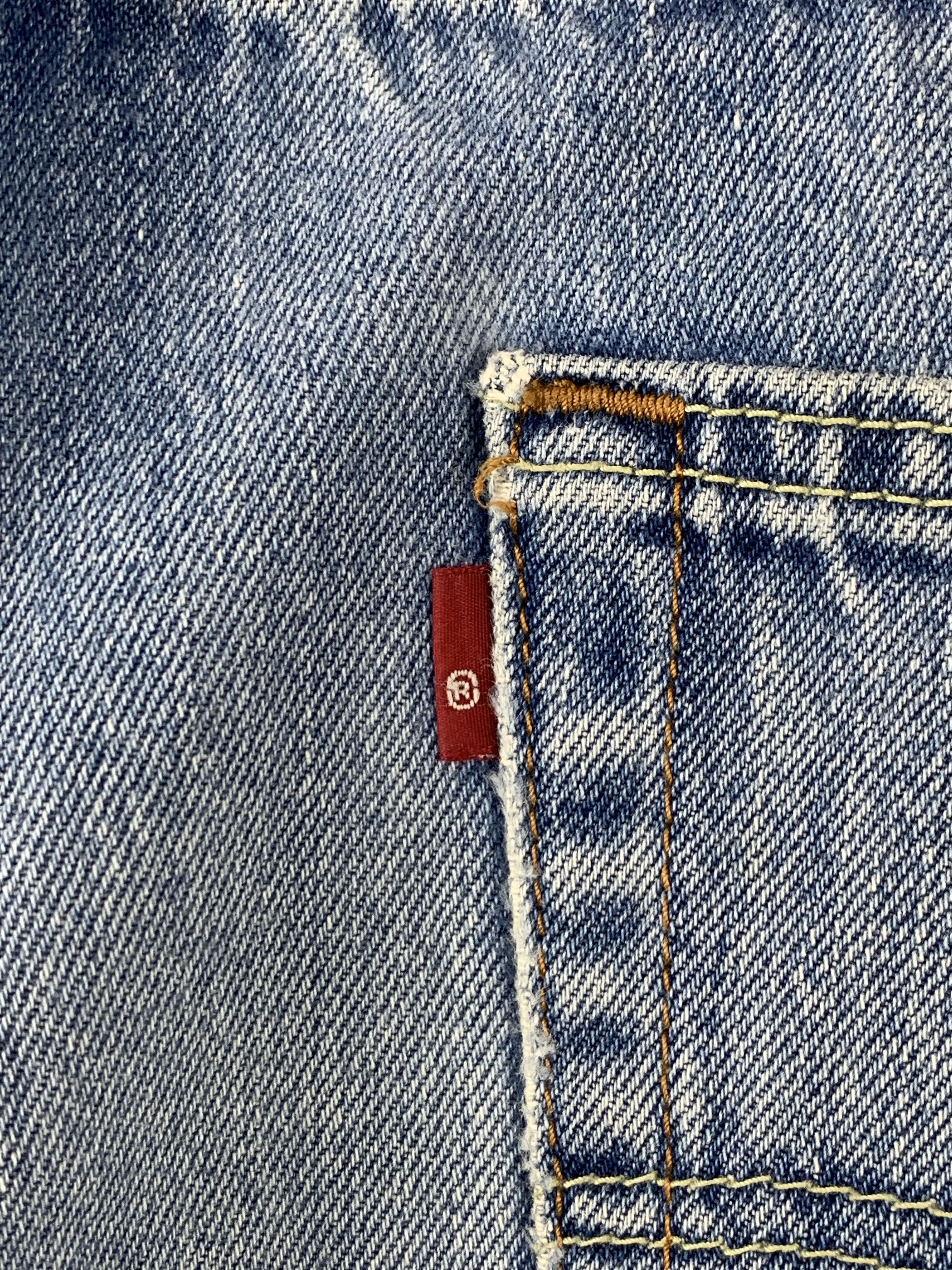 Levi's × Vintage Vintage Levis 550 Faded Blue Jeans DP2051 Size US 34 / EU 50 - 8 Thumbnail