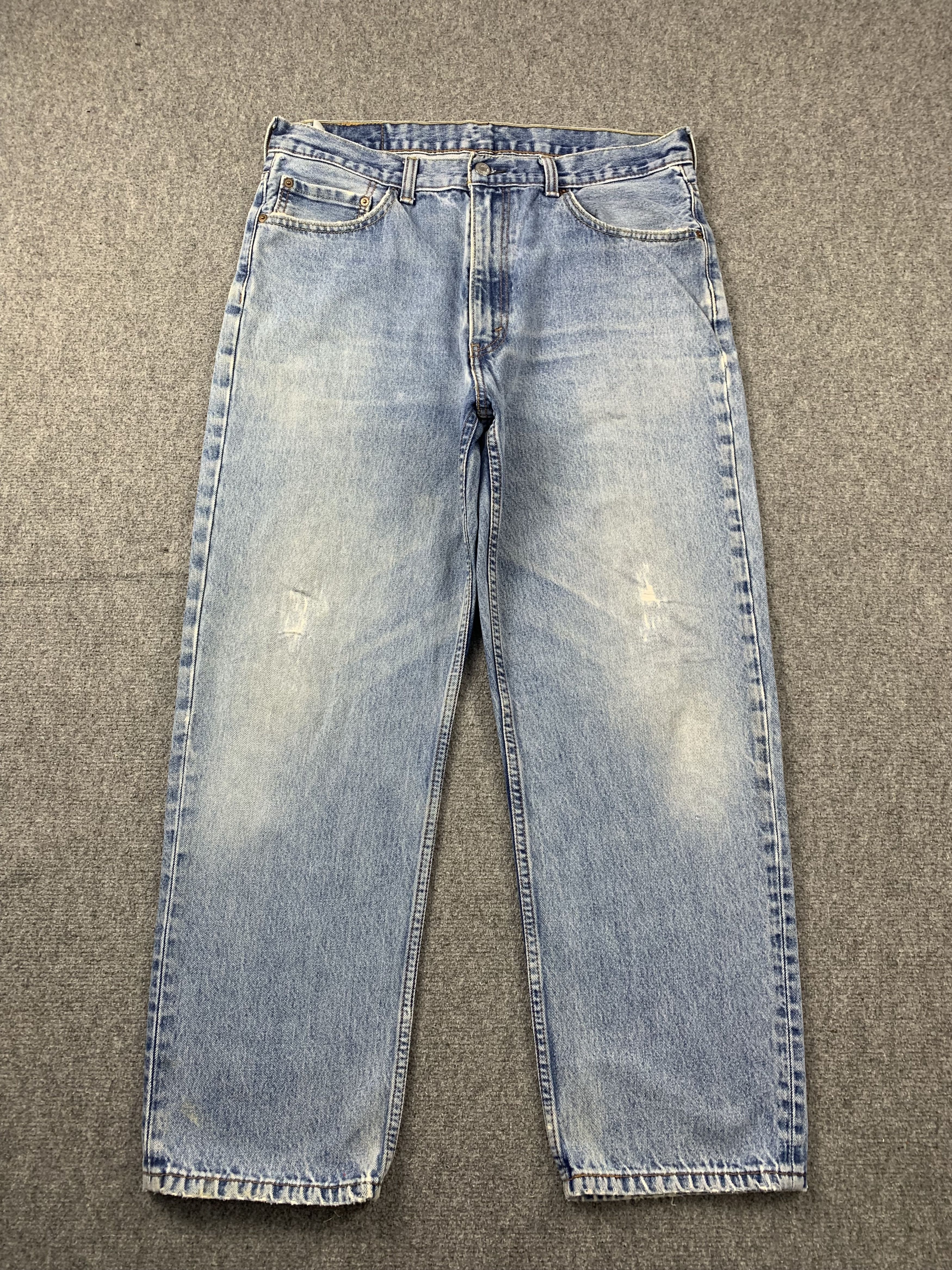 Levi's × Vintage Vintage Levis 550 Faded Blue Jeans DP2051 Size US 34 / EU 50 - 1 Thumbnail