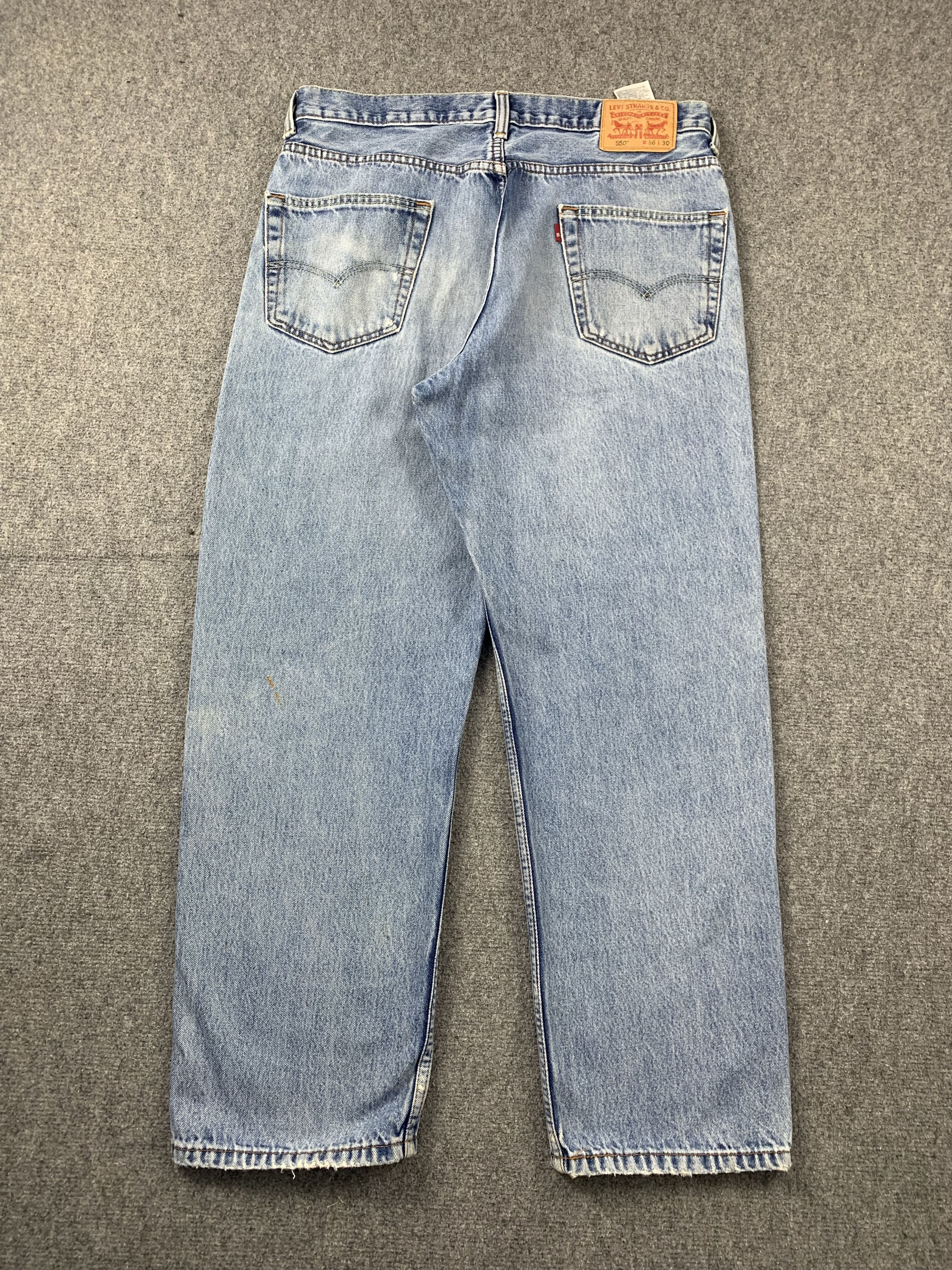 Levi's × Vintage Vintage Levis 550 Faded Blue Jeans DP2051 Size US 34 / EU 50 - 3 Thumbnail