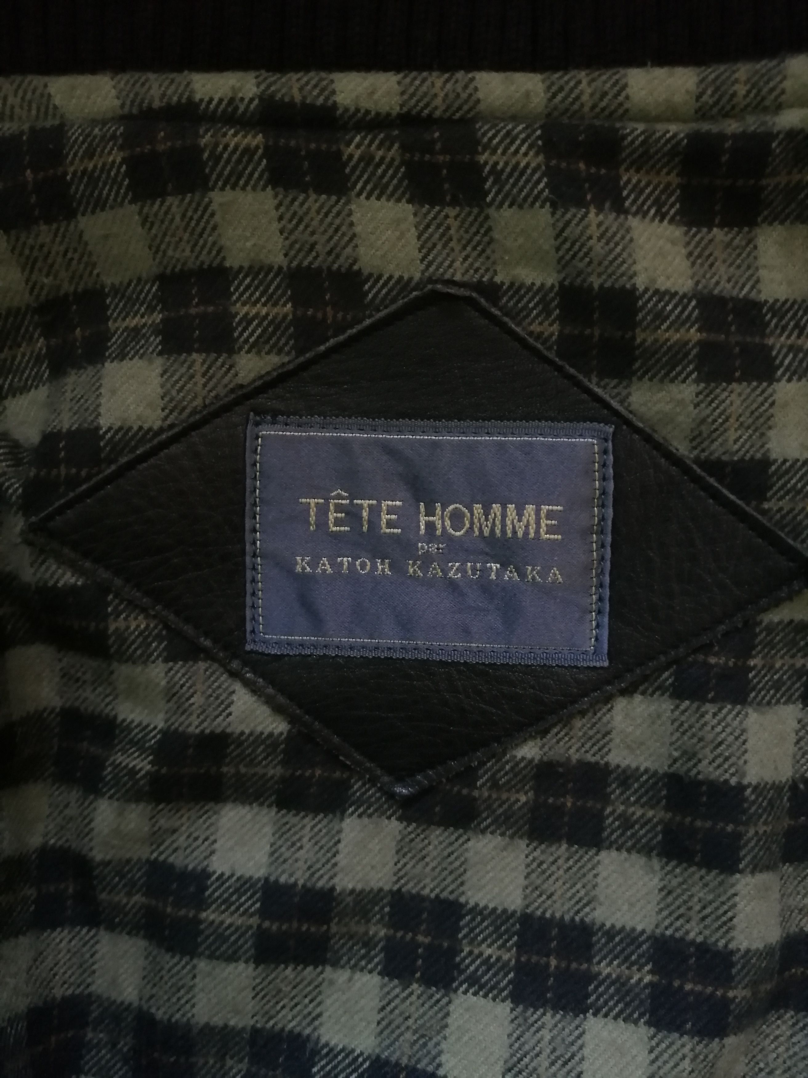 Japanese Brand TETE HOMME Vintage Varsity Jacket Size US L / EU 52-54 / 3 - 10 Thumbnail