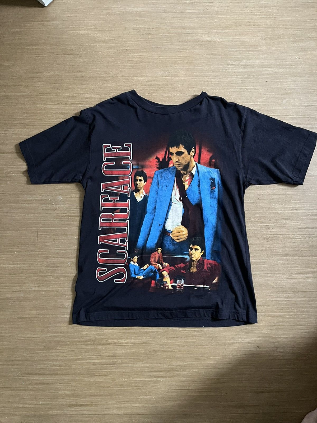 Vintage Vintage Scarface T-shirt Size US L / EU 52-54 / 3 - 1 Thumbnail