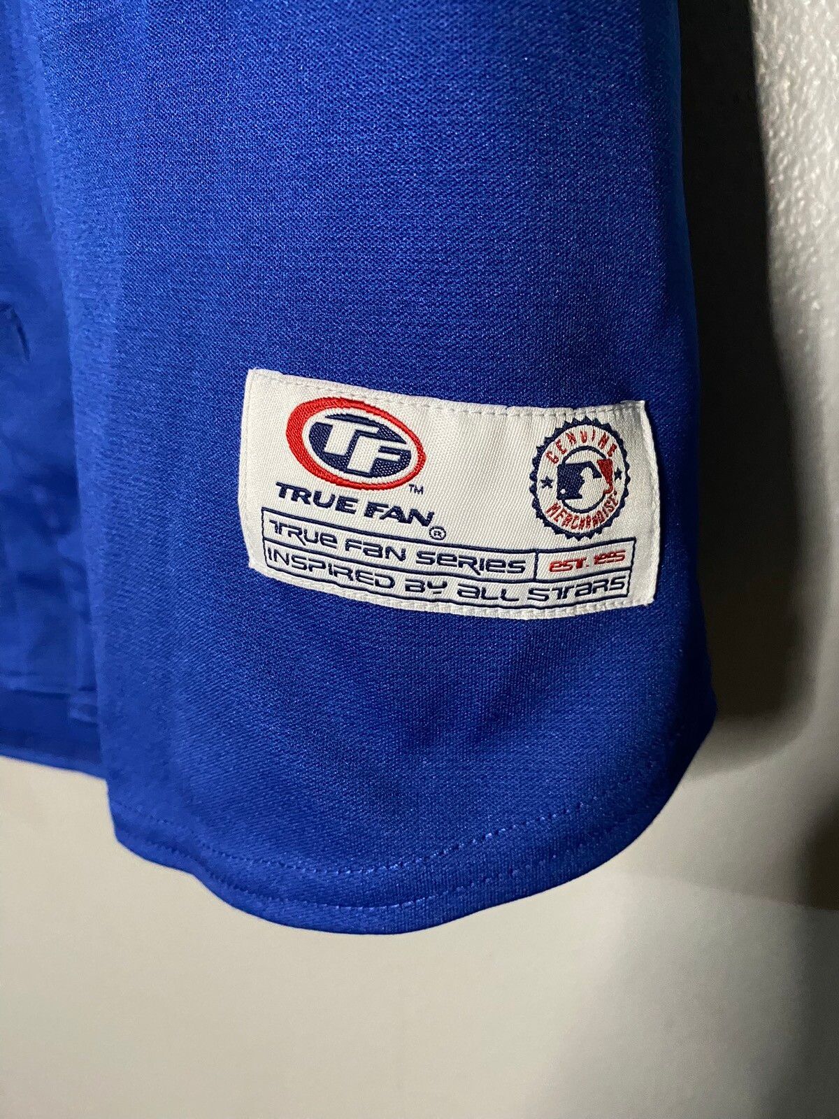Genuine Merchandise By True Fan Texas Rangers Jersey Stitched Size US XL / EU 56 / 4 - 4 Thumbnail