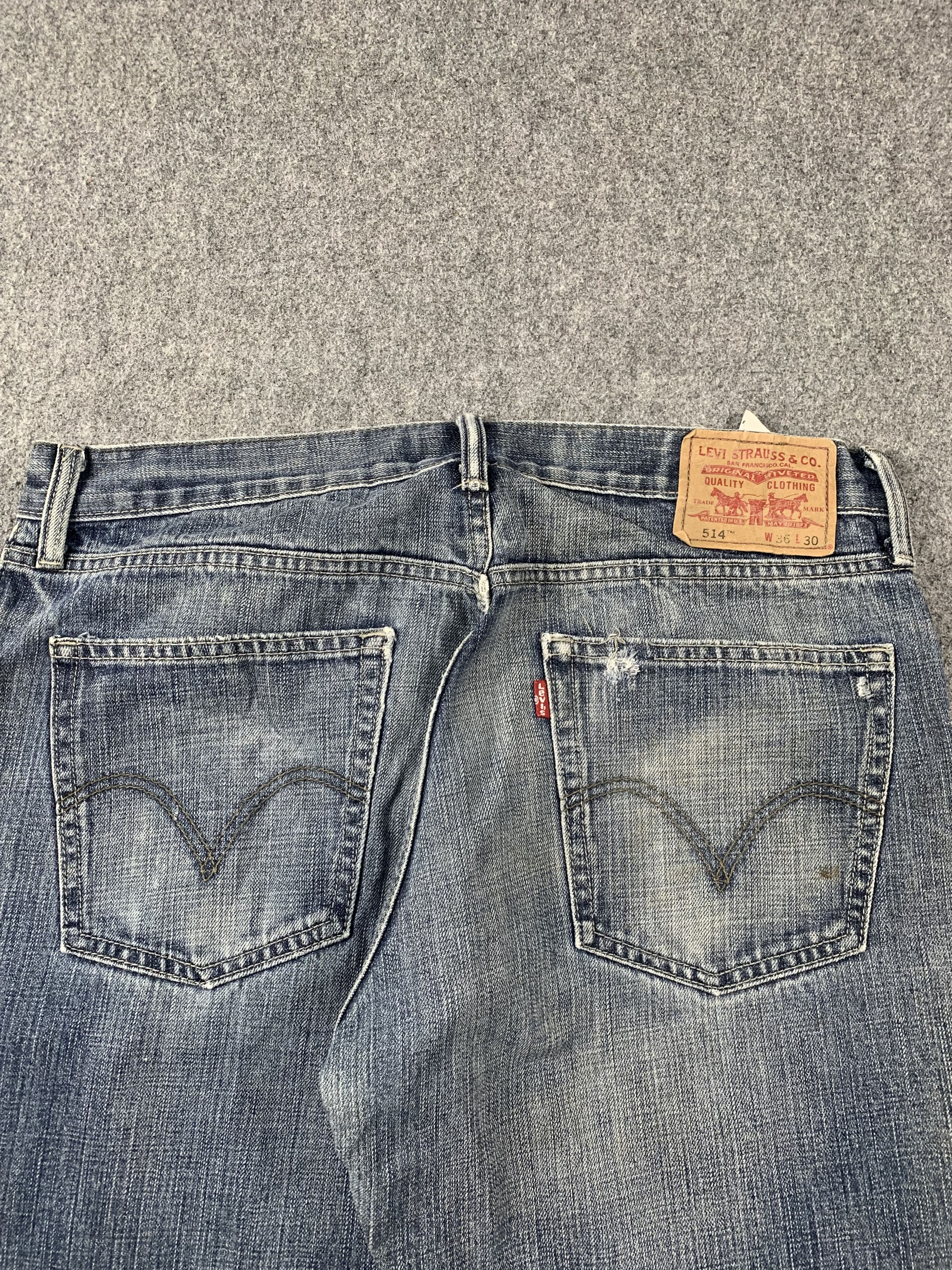 Levi's × Vintage Vintage Levis 514 Jeans DP2073 Size US 34 / EU 50 - 4 Thumbnail