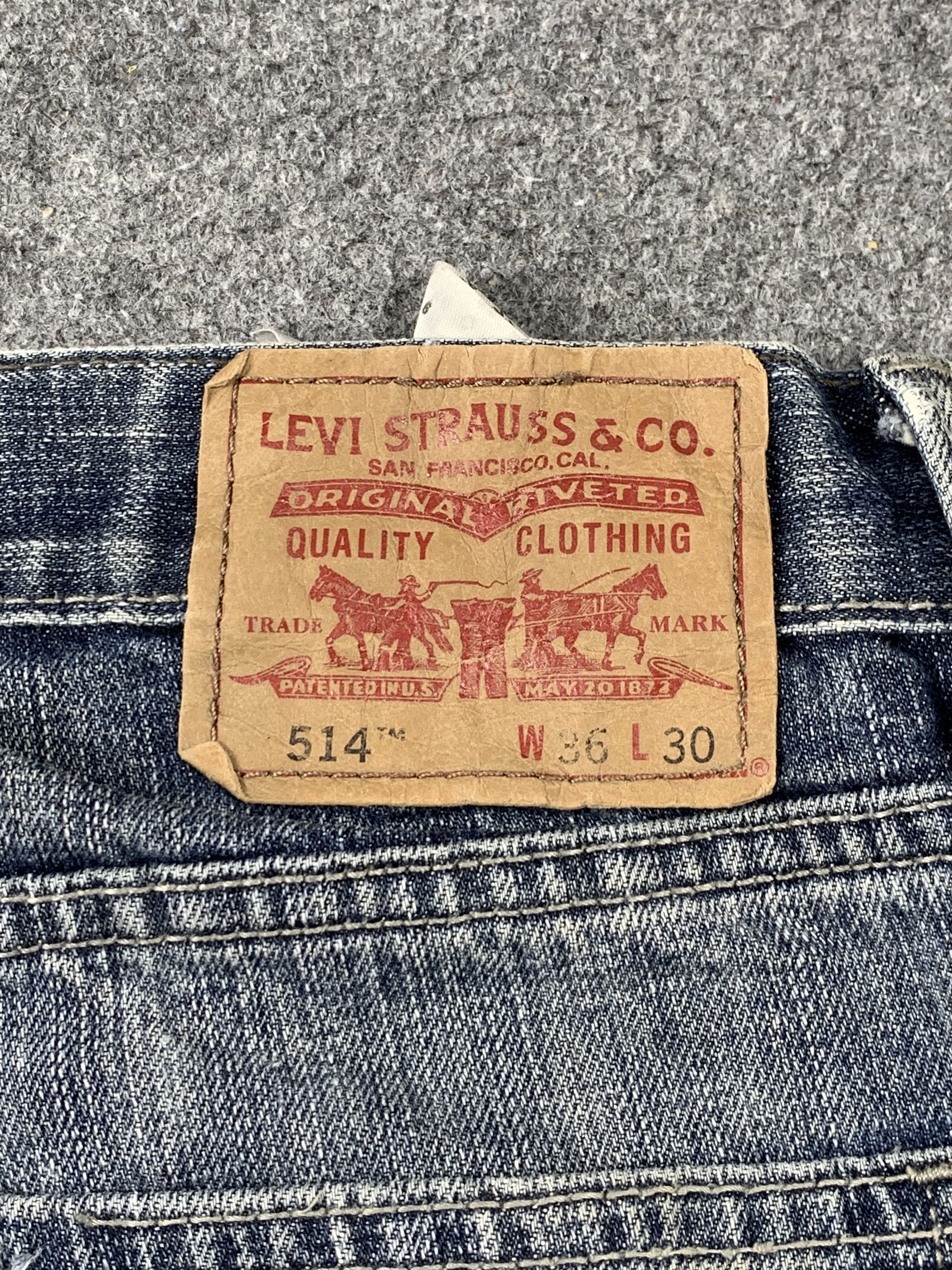 Levi's × Vintage Vintage Levis 514 Jeans DP2073 Size US 34 / EU 50 - 5 Thumbnail