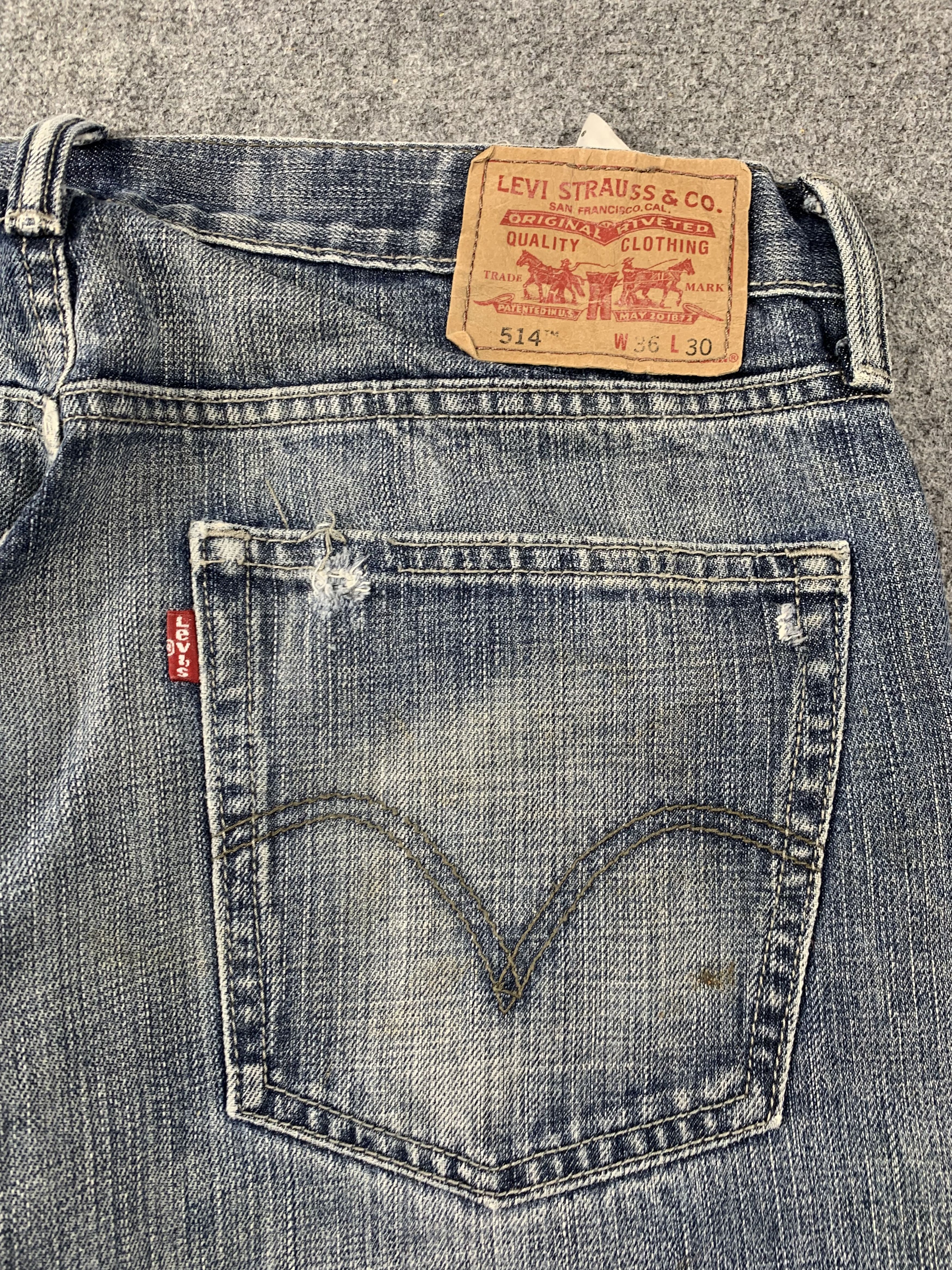 Levi's × Vintage Vintage Levis 514 Jeans DP2073 Size US 34 / EU 50 - 18 Thumbnail
