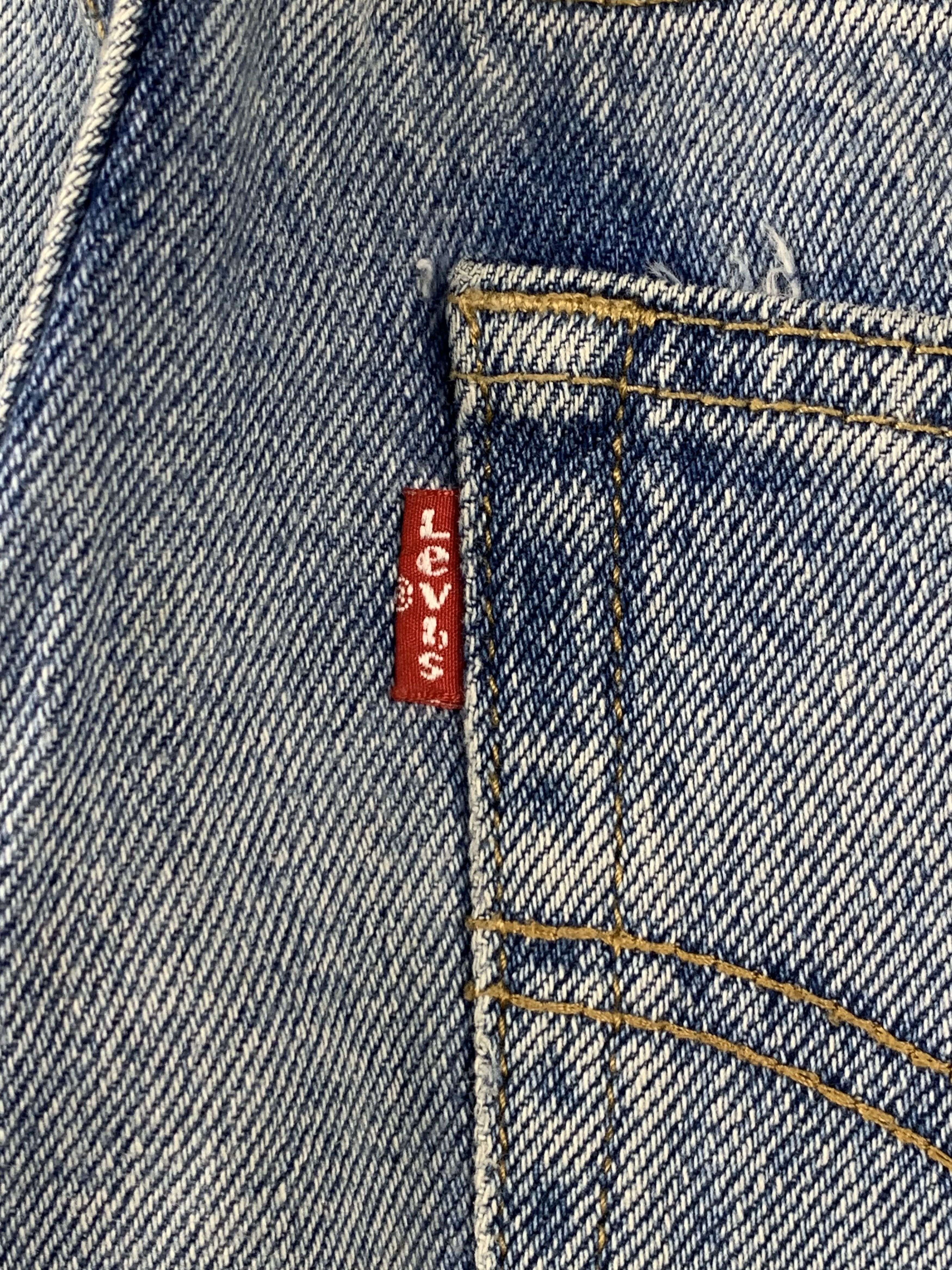 Levi's Vintage Levis 505 Light Wash Jeans DP2074 Size US 31 - 6 Thumbnail