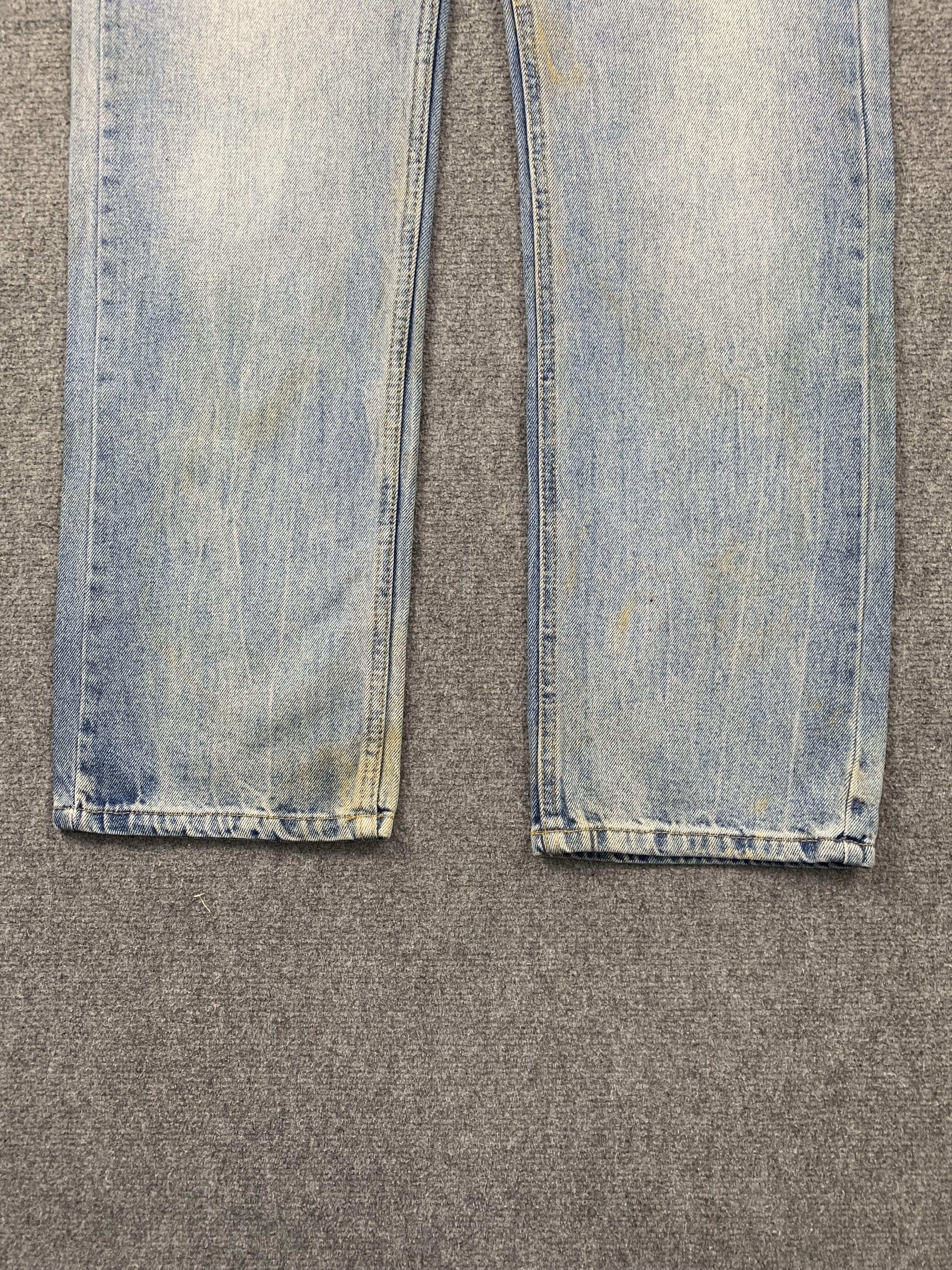 Levi's Vintage Levis 505 Light Wash Jeans DP2074 Size US 31 - 2 Thumbnail