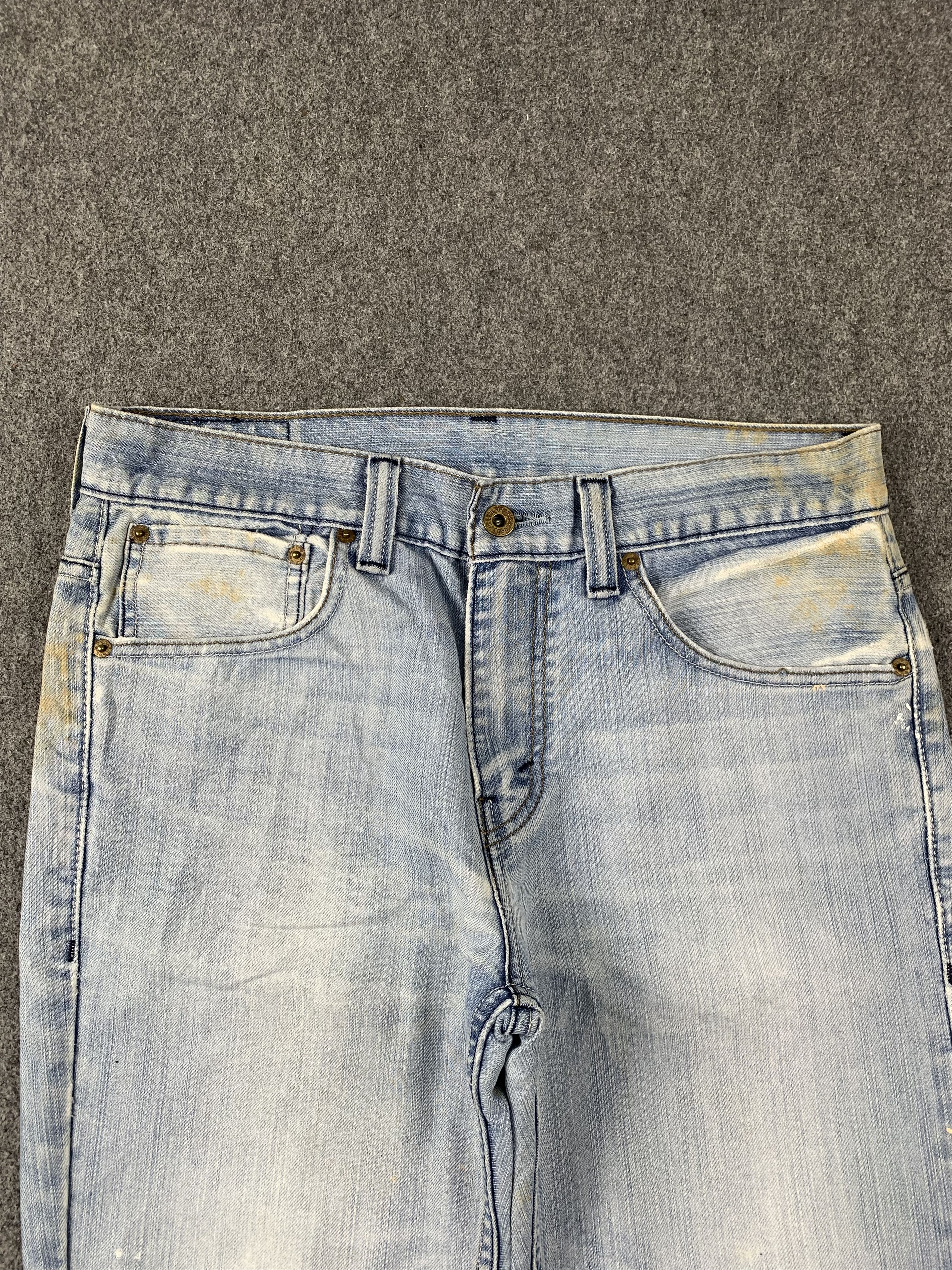 Levi's Vintage Levis 511 Light Wash Jeans DP2075 Size US 32 / EU 48 - 2 Thumbnail